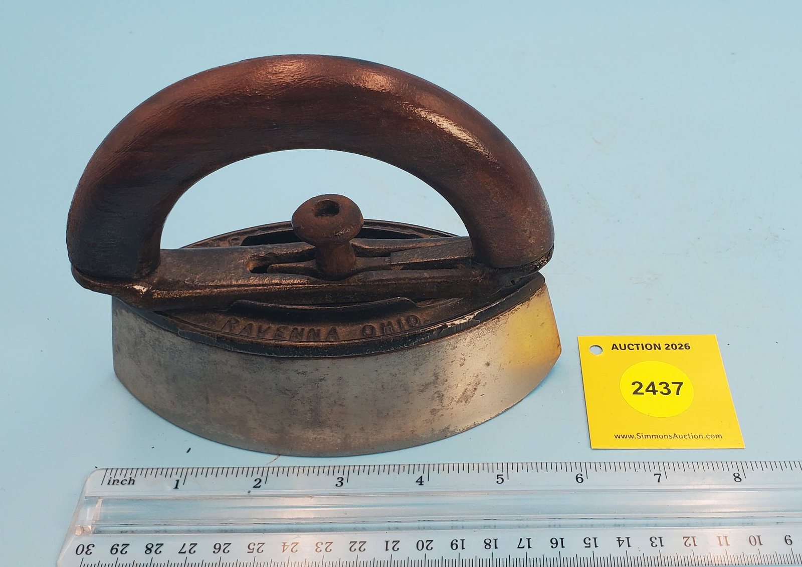 Cold handle, The A.C. Williams Co., Ravenna, Ohio, Size 1, L 6 1/4" (1 of 3)