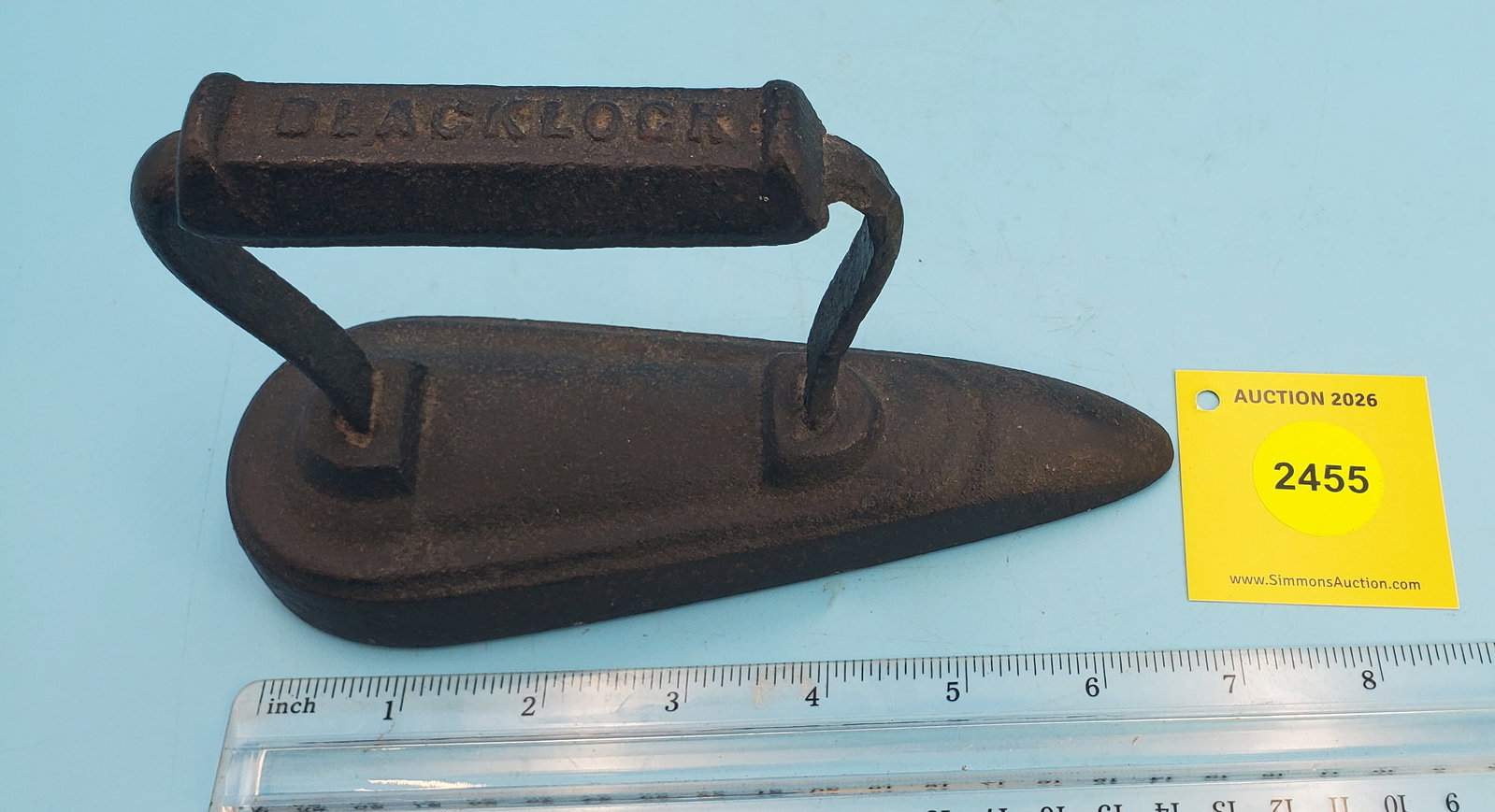 Sleeve, Blacklock, late 1800 L 7" - 2
