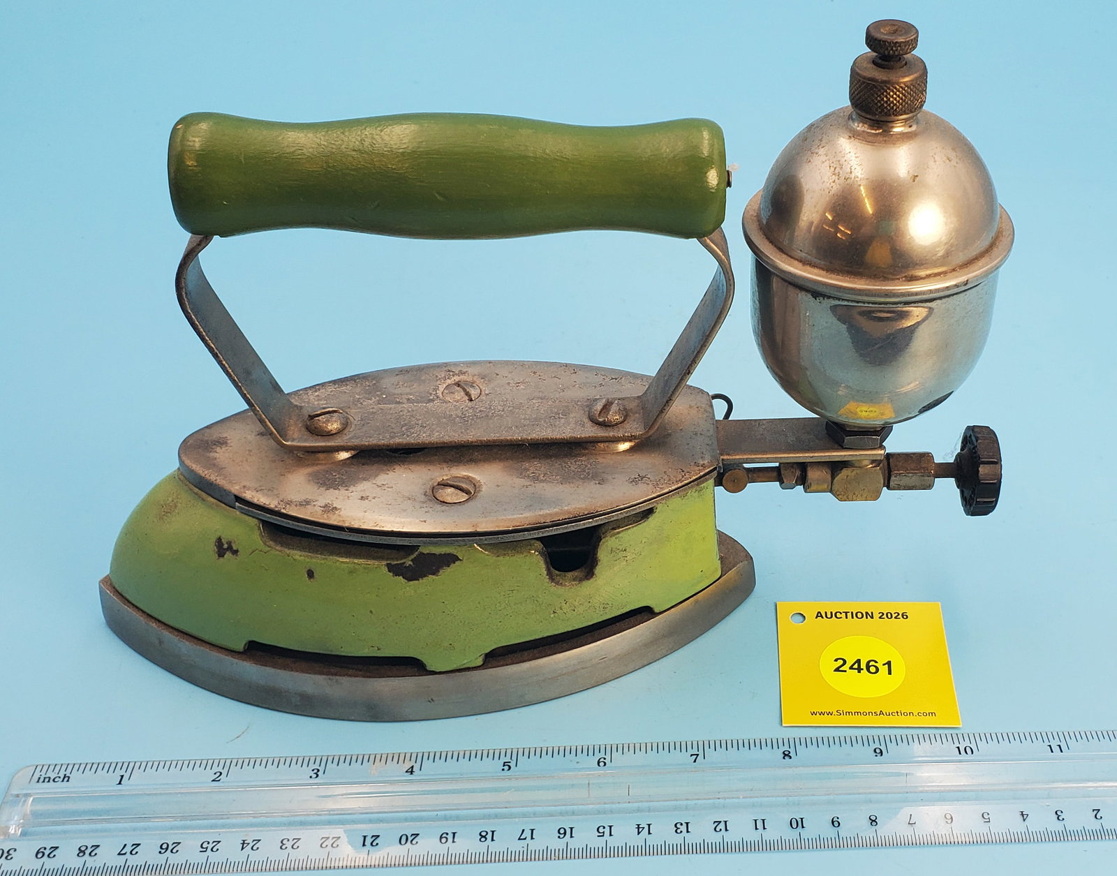 Gasoline, Coleman, green, L 7 5/8" (1 of 2)
