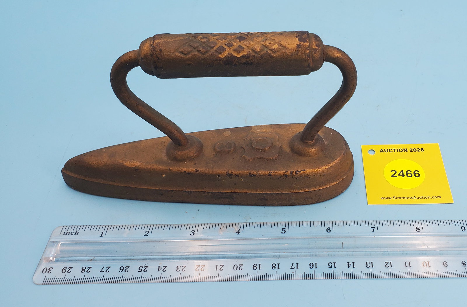 Sleeve, block grip, marked "C" and "8", L 7": Sleeve, block grip, marked "C" and "8", L 7"