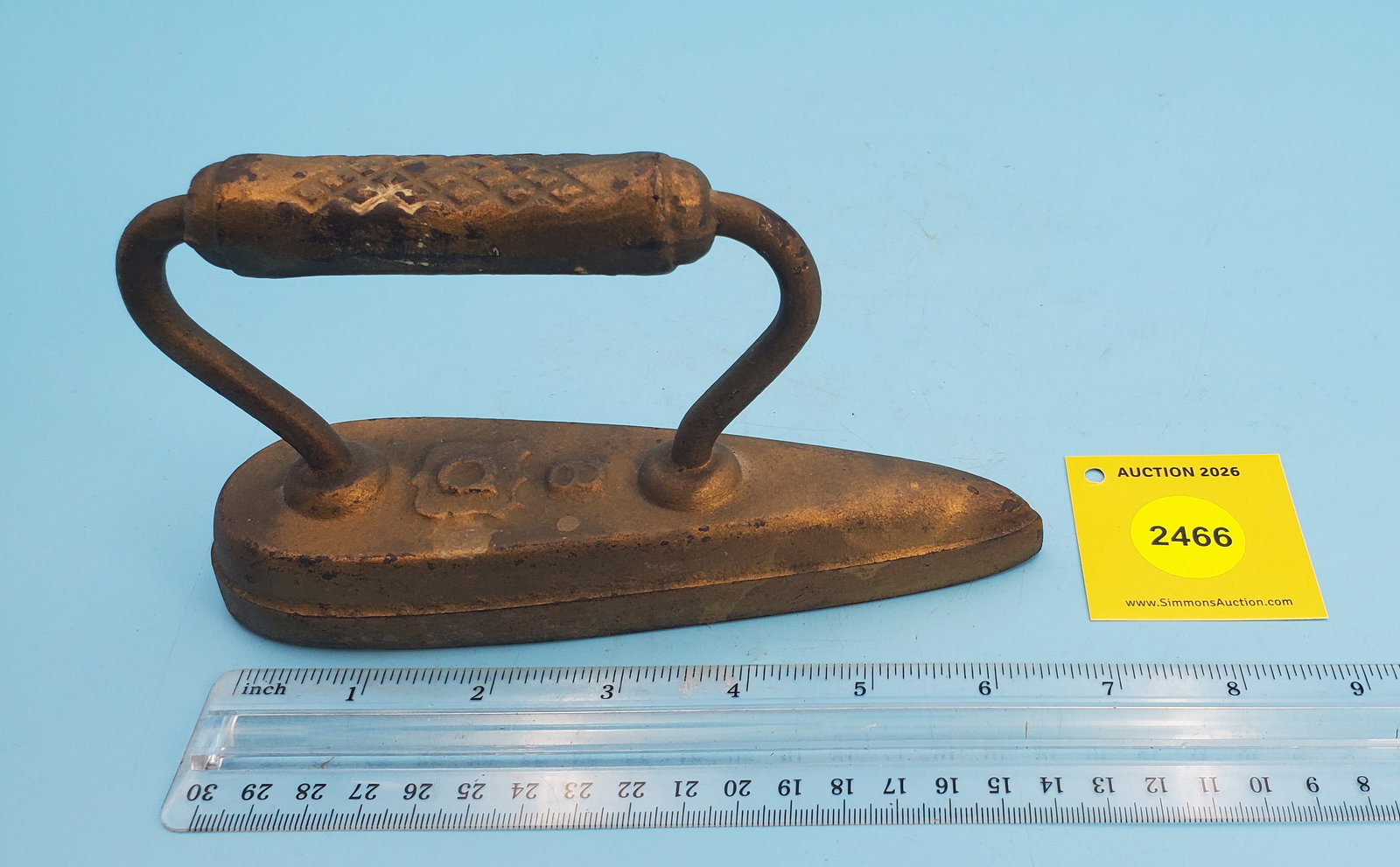 Sleeve, block grip, marked "C" and "8", L 7" - 2