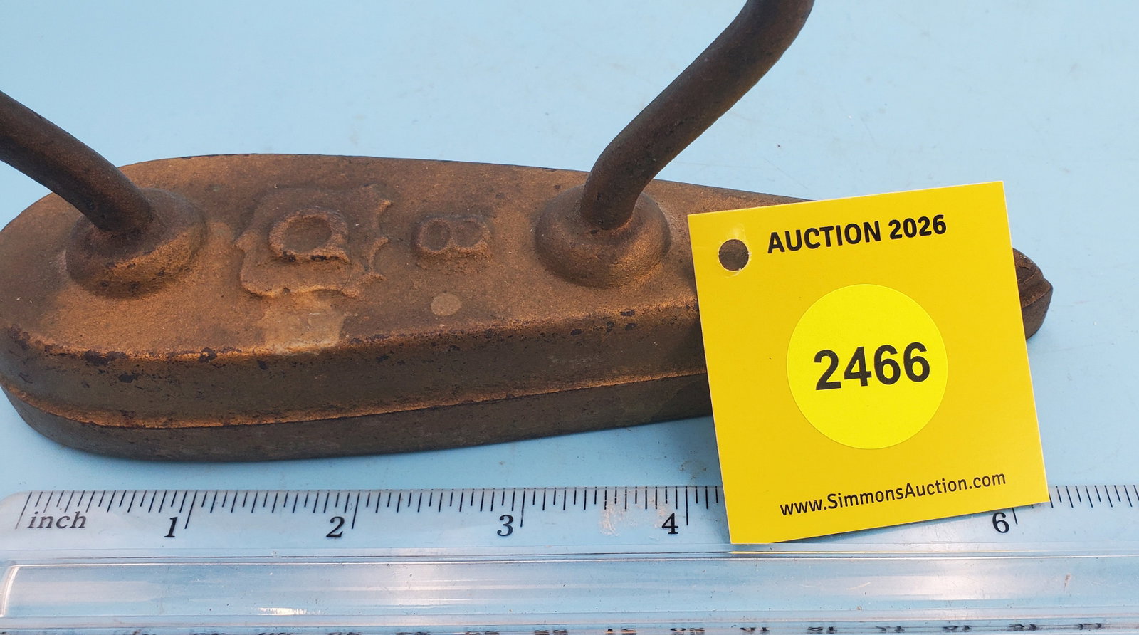 Sleeve, block grip, marked "C" and "8", L 7" - 3