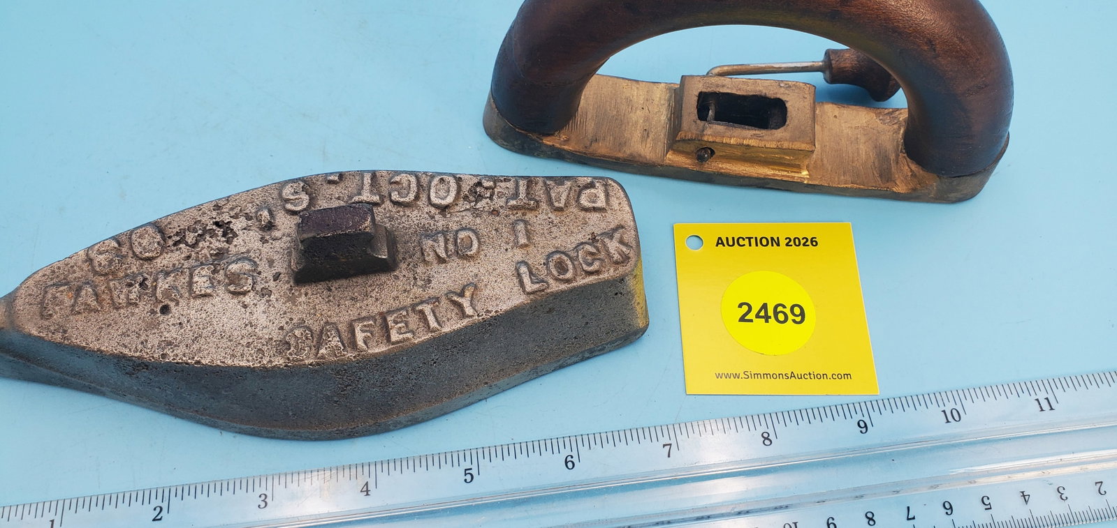 Sleeve, Fawkes Safety Lock, No 1, Pat. Oct. 6 '03, L 7" - 3