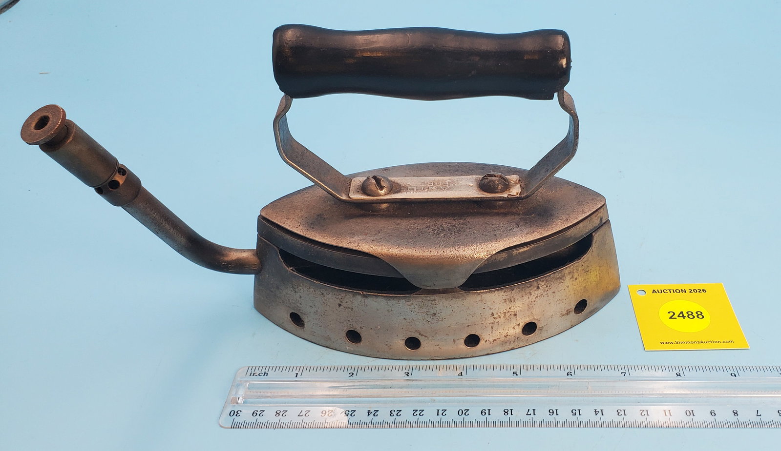 Natural gas, illegible markings, L 7 1/2" - 2