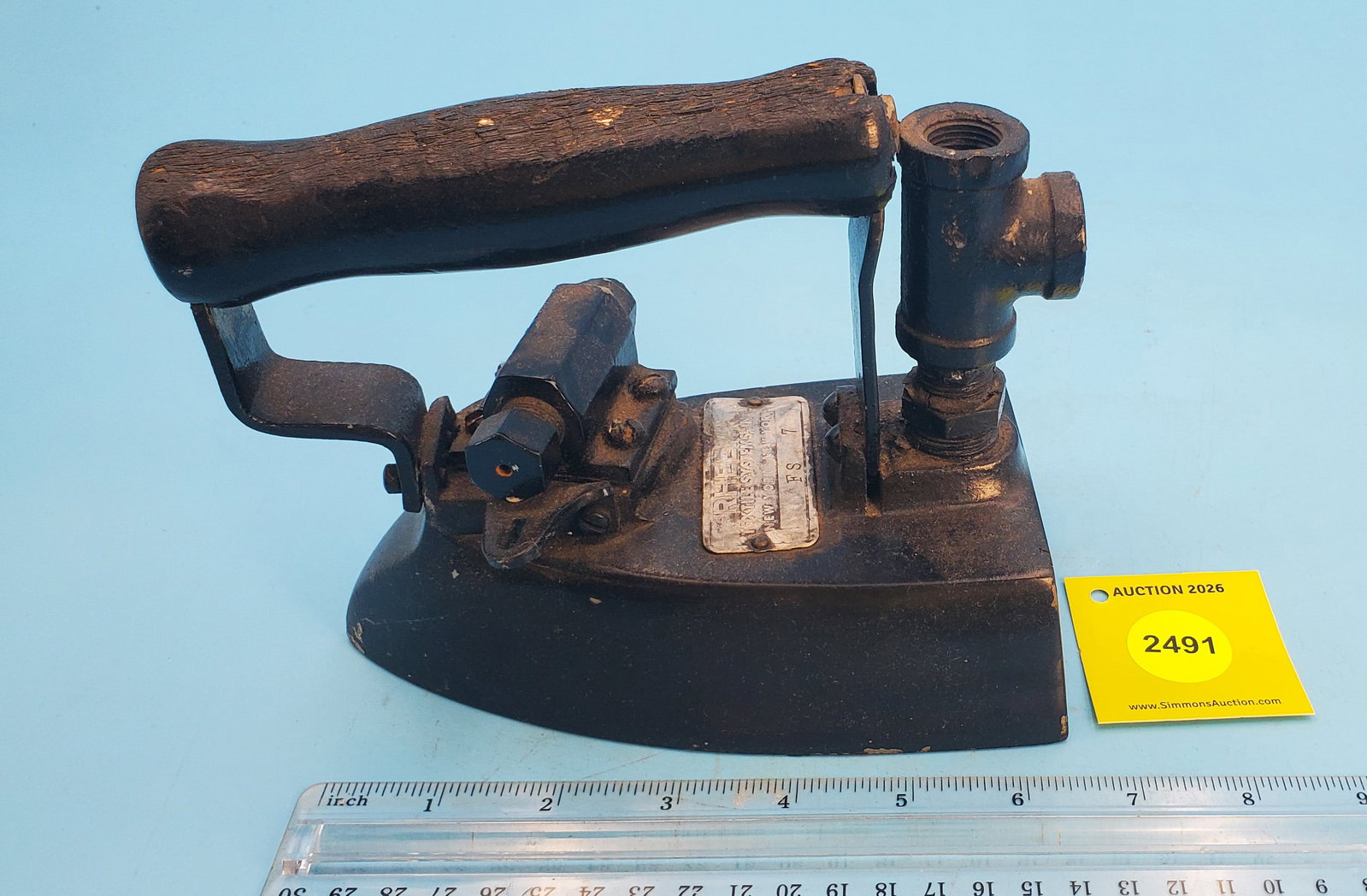 Natural Gas, Rheem Textile Systems Inc, New York NY, FS 7, L 6 1/2" - 2