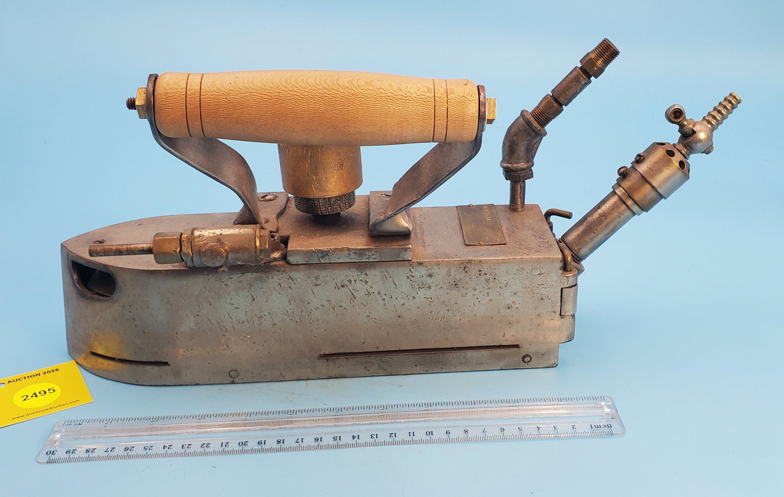 Natural Gas, Steam Pressing Iron Co., Chicago Ill., L, 12" - 3