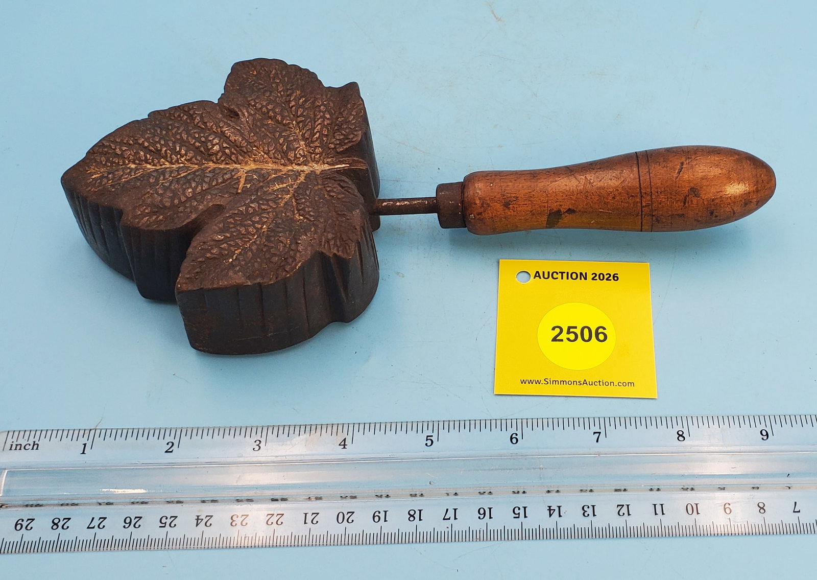 Leaf, Cast, top only, L 9" (1 of 2)