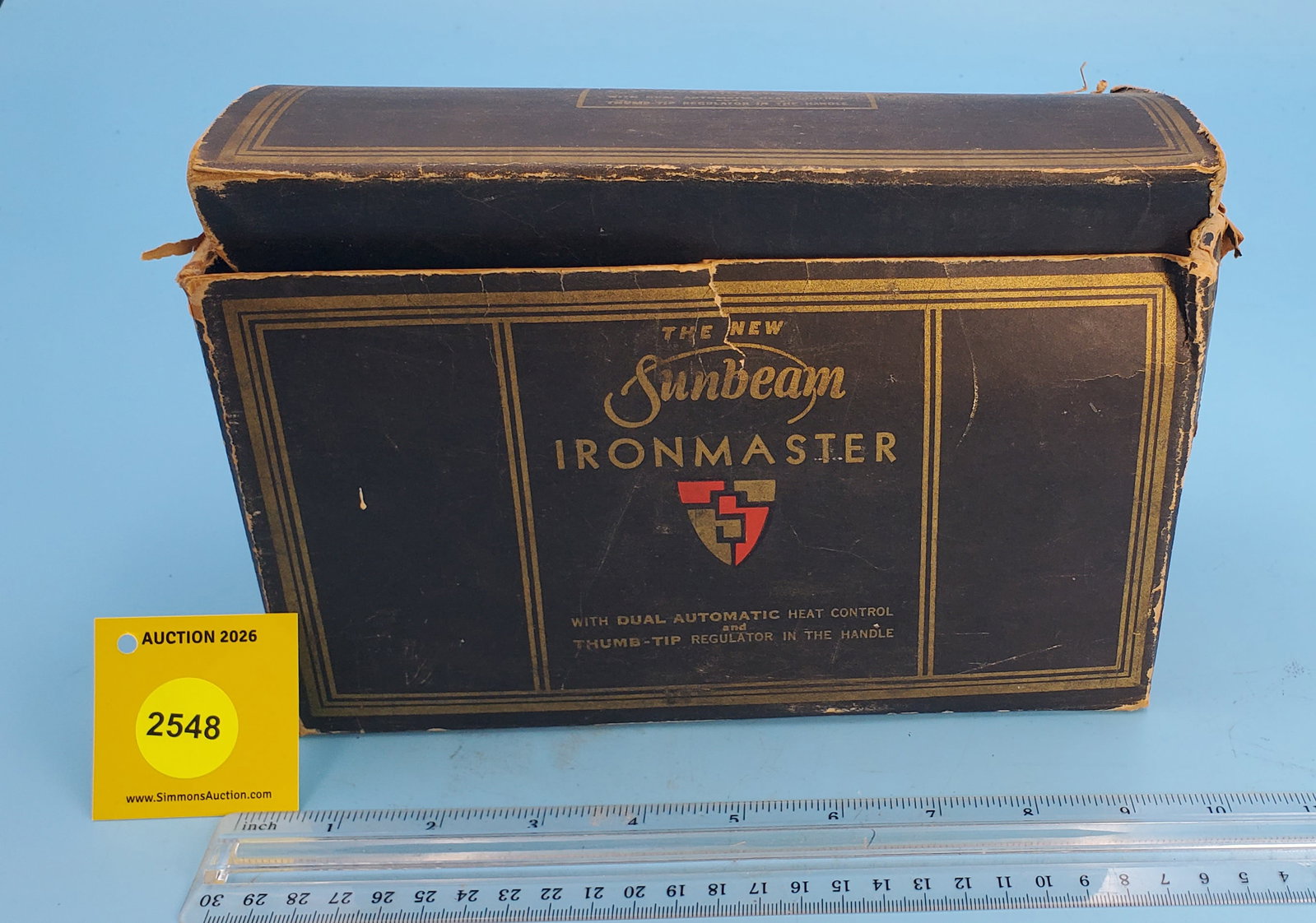 Sunbeam Ironmaster Empty box (1 of 4)