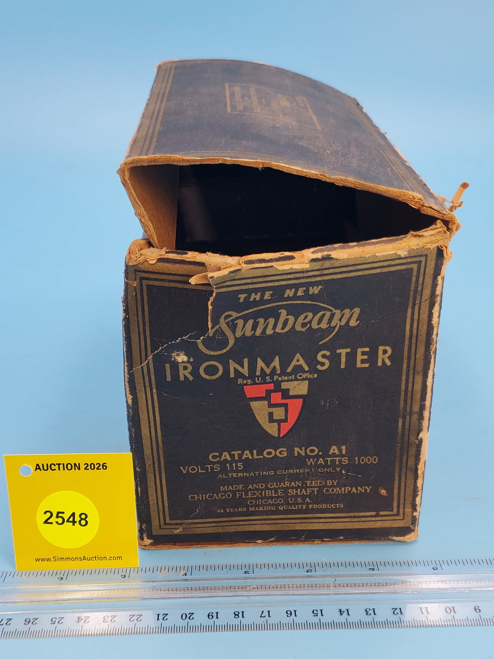 Sunbeam Ironmaster Empty box - 2