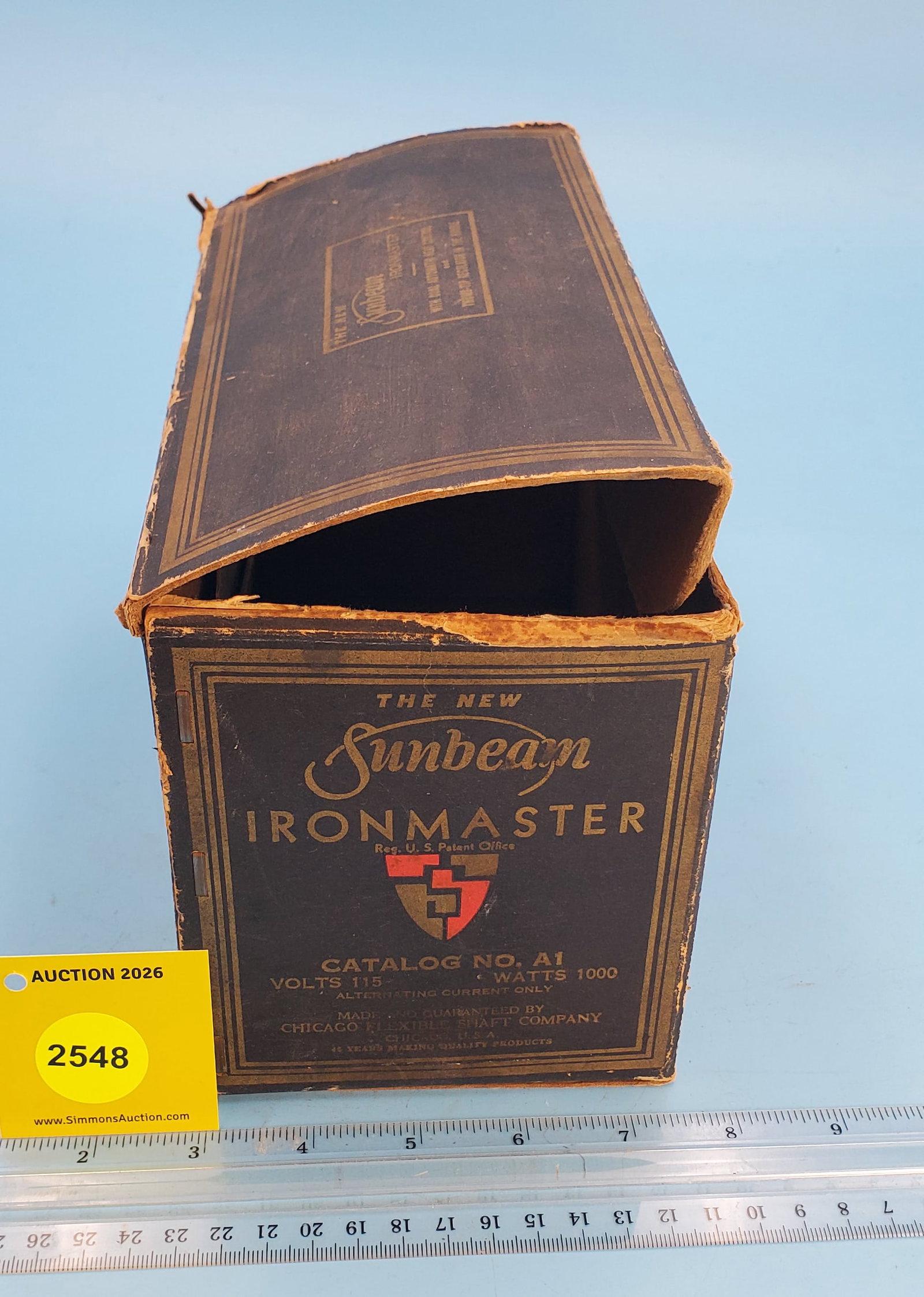 Sunbeam Ironmaster Empty box - 4