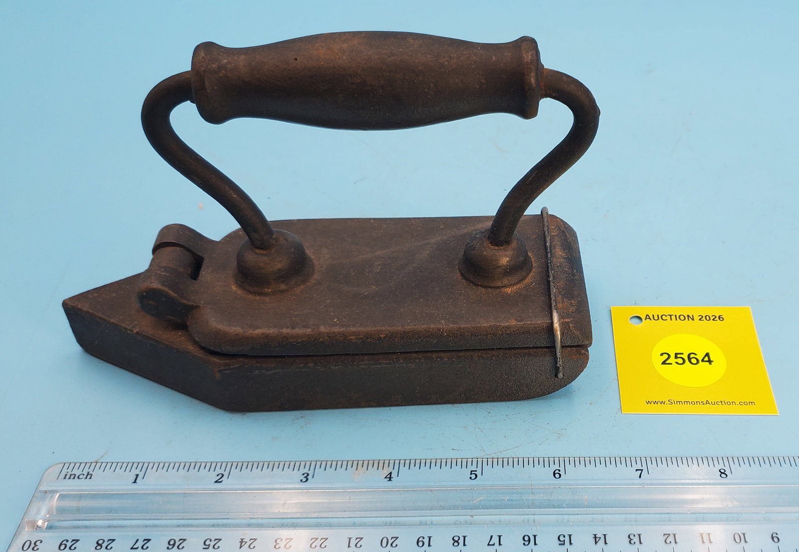 Combination, Feb 28, 1874 wire clip closure, L 7": Combination, Feb 28, 1874 wire clip closure, L 7"