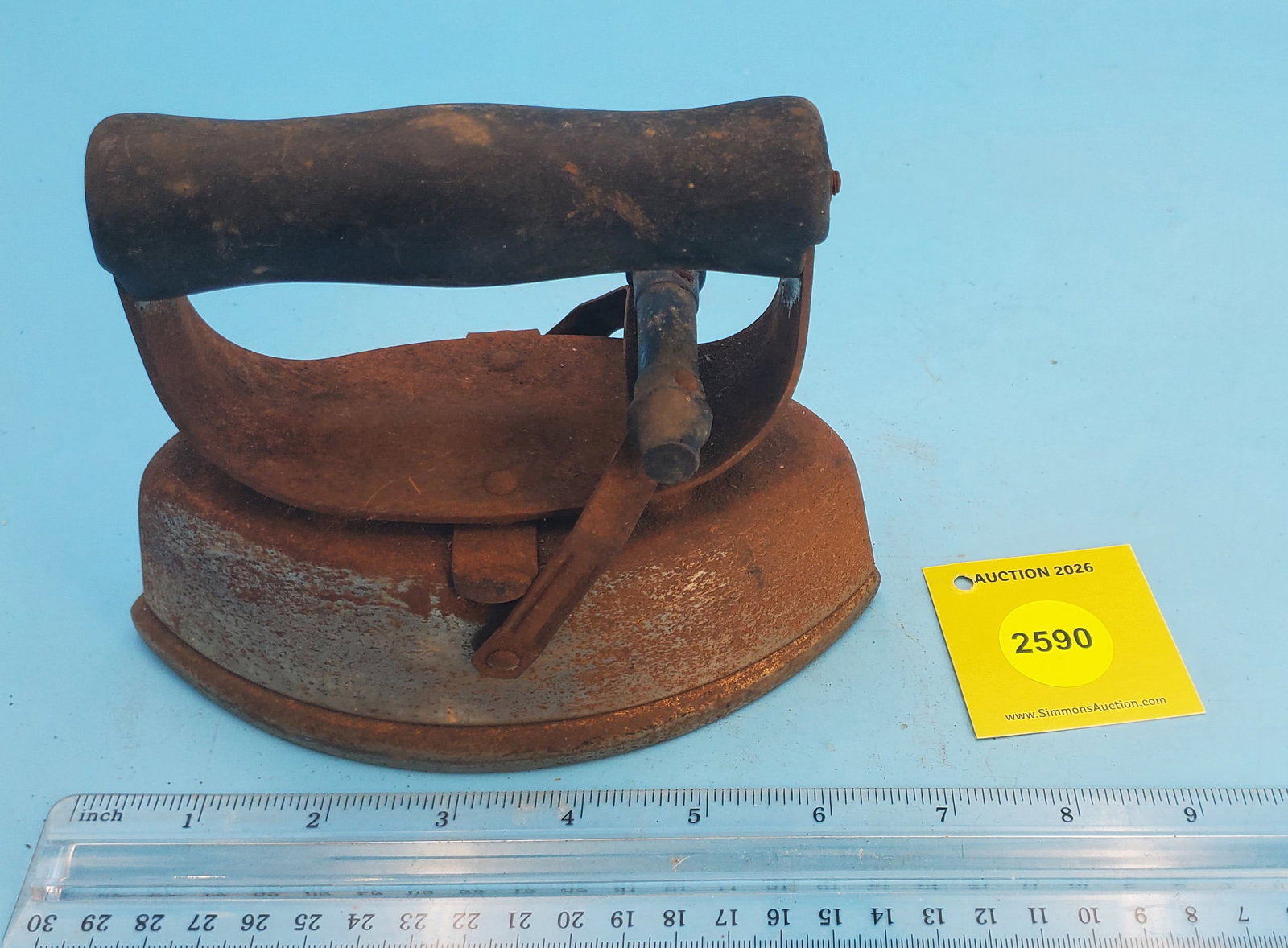 Two Piece cold handle, can not get top to lift off, L 6 1/2" (1 of 2)