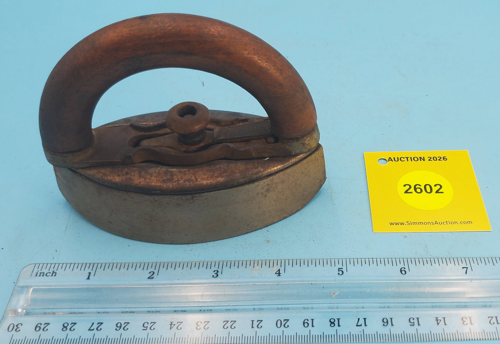 Cold handle, no markings, L 4 3/4": Cold handle, no markings, L 4 3/4"