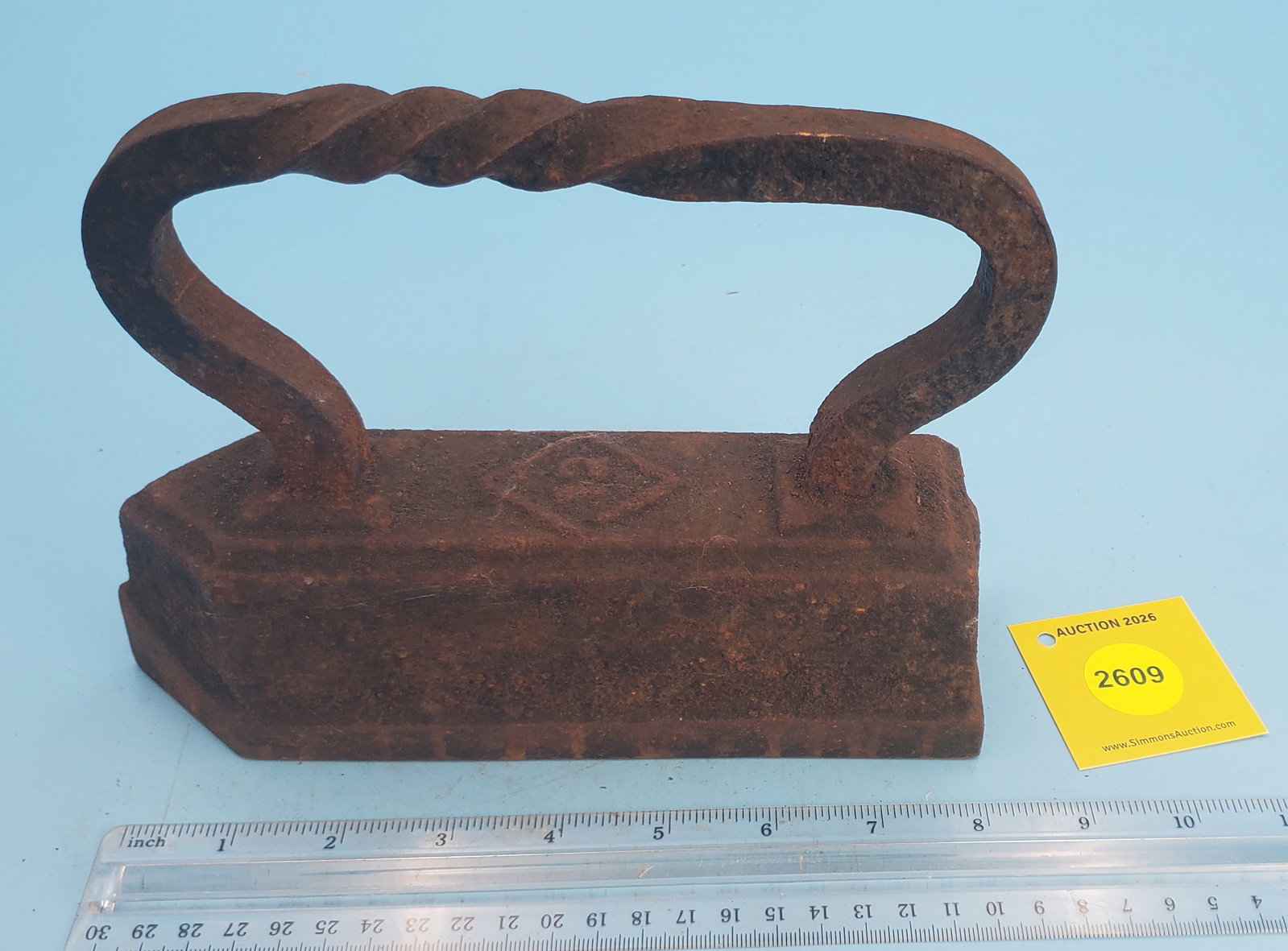 Tailor Iron, No 12, L 81/2": Tailor Iron, No 12, L 81/2"