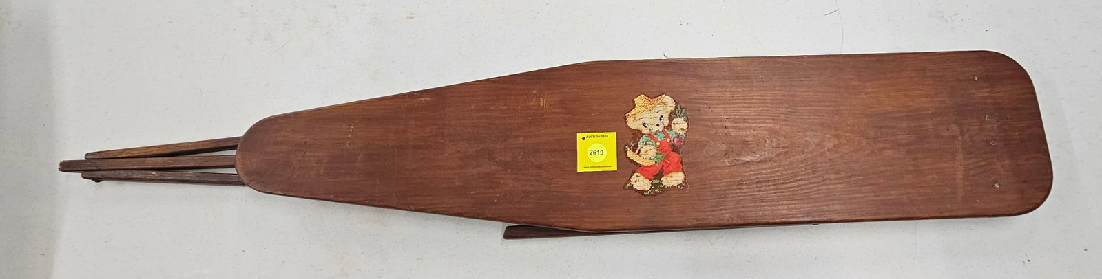 Wooden child's ironing board (1 of 1)