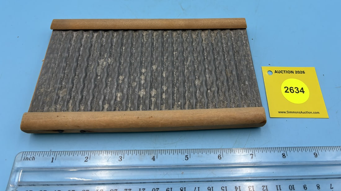 Silk hosiery wash board, real silk hosiery mills indaianapolis (1 of 2)