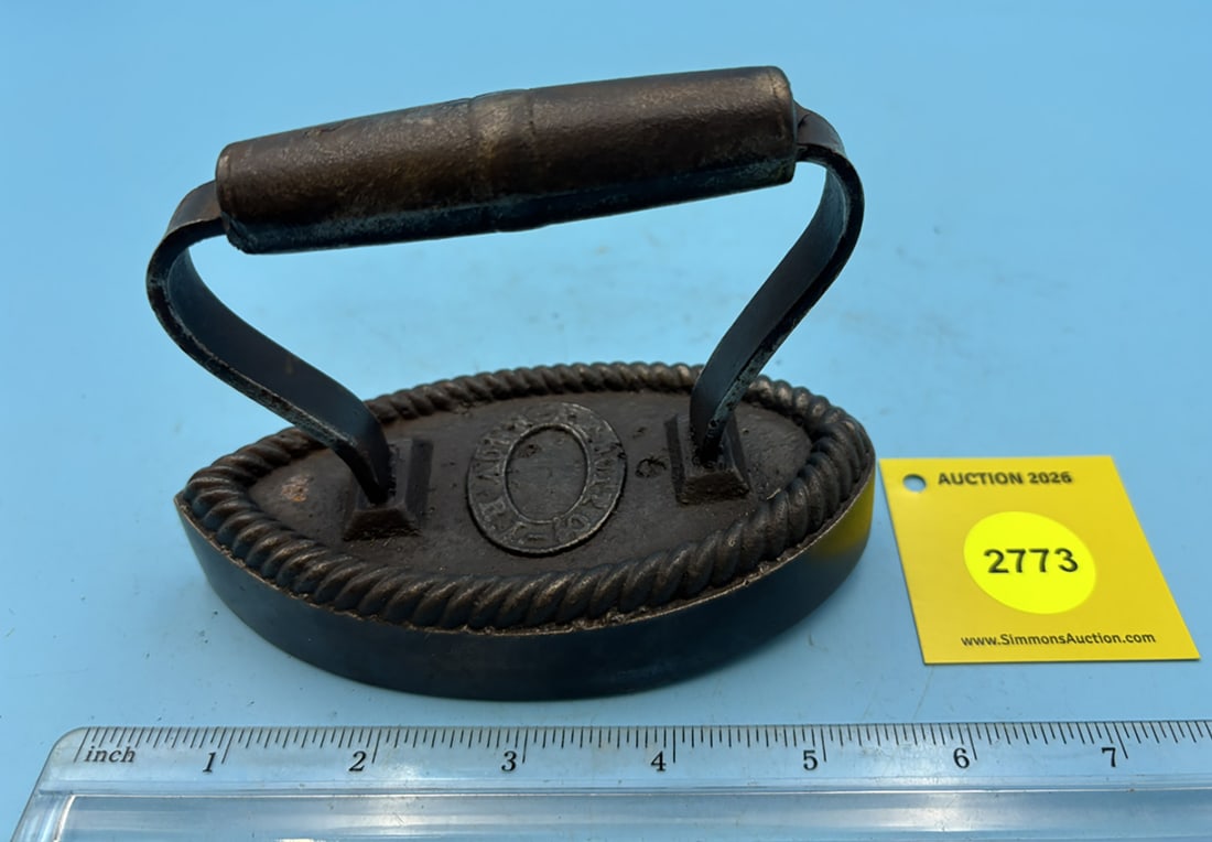 Double point polisher KE Botts, providence RI iron: Double point polisher KE Botts, providence RI iron