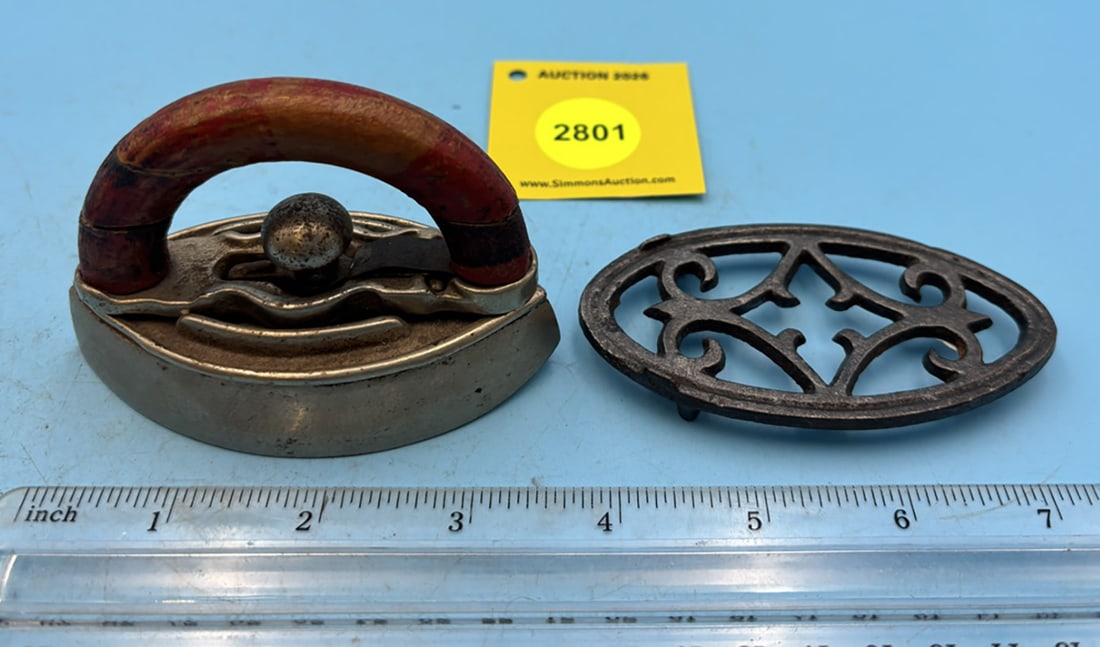 Child's double point polisher w/trivet: Child's double point polisher w/trivet