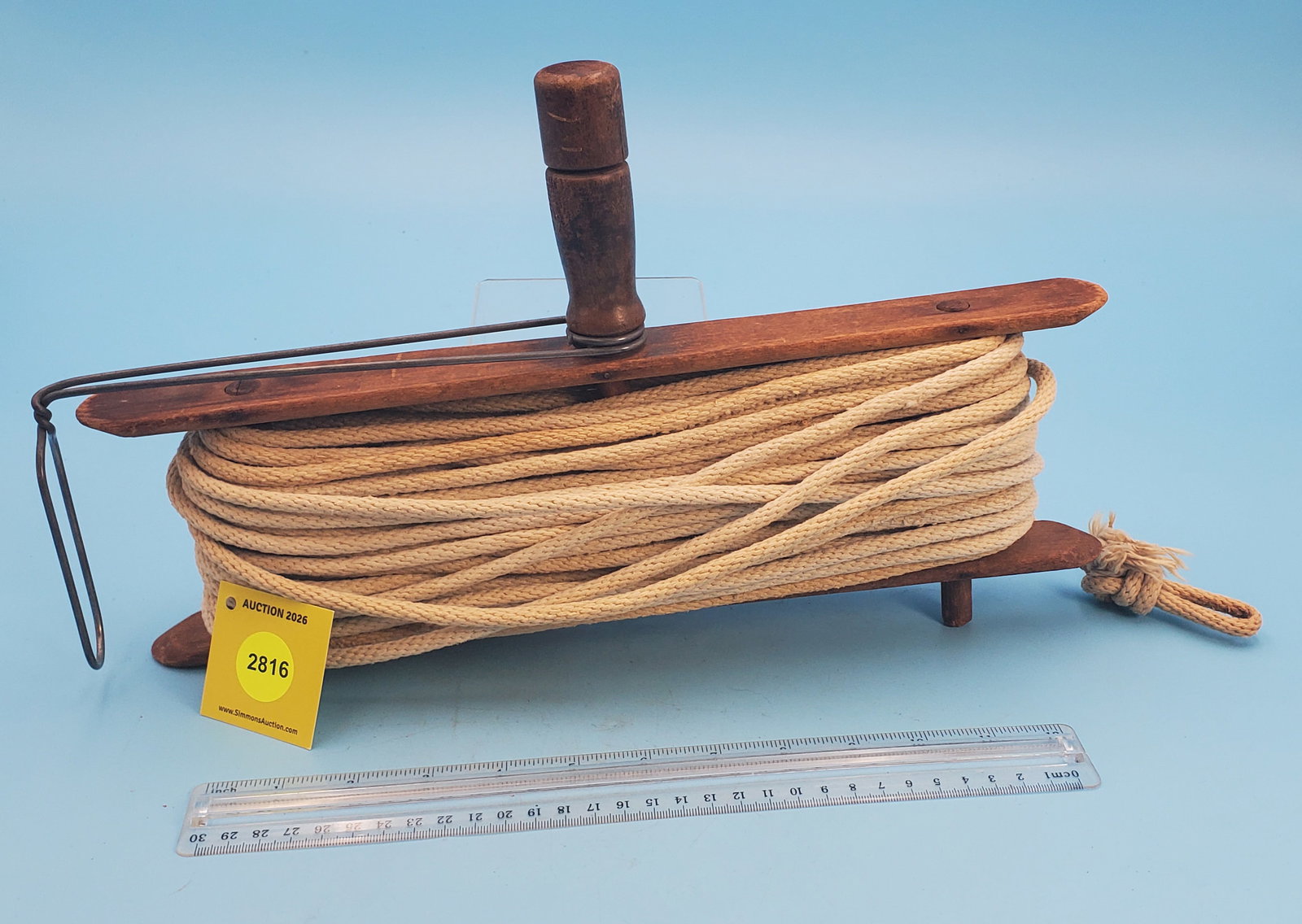 Clothes line winder/holder (1 of 1)