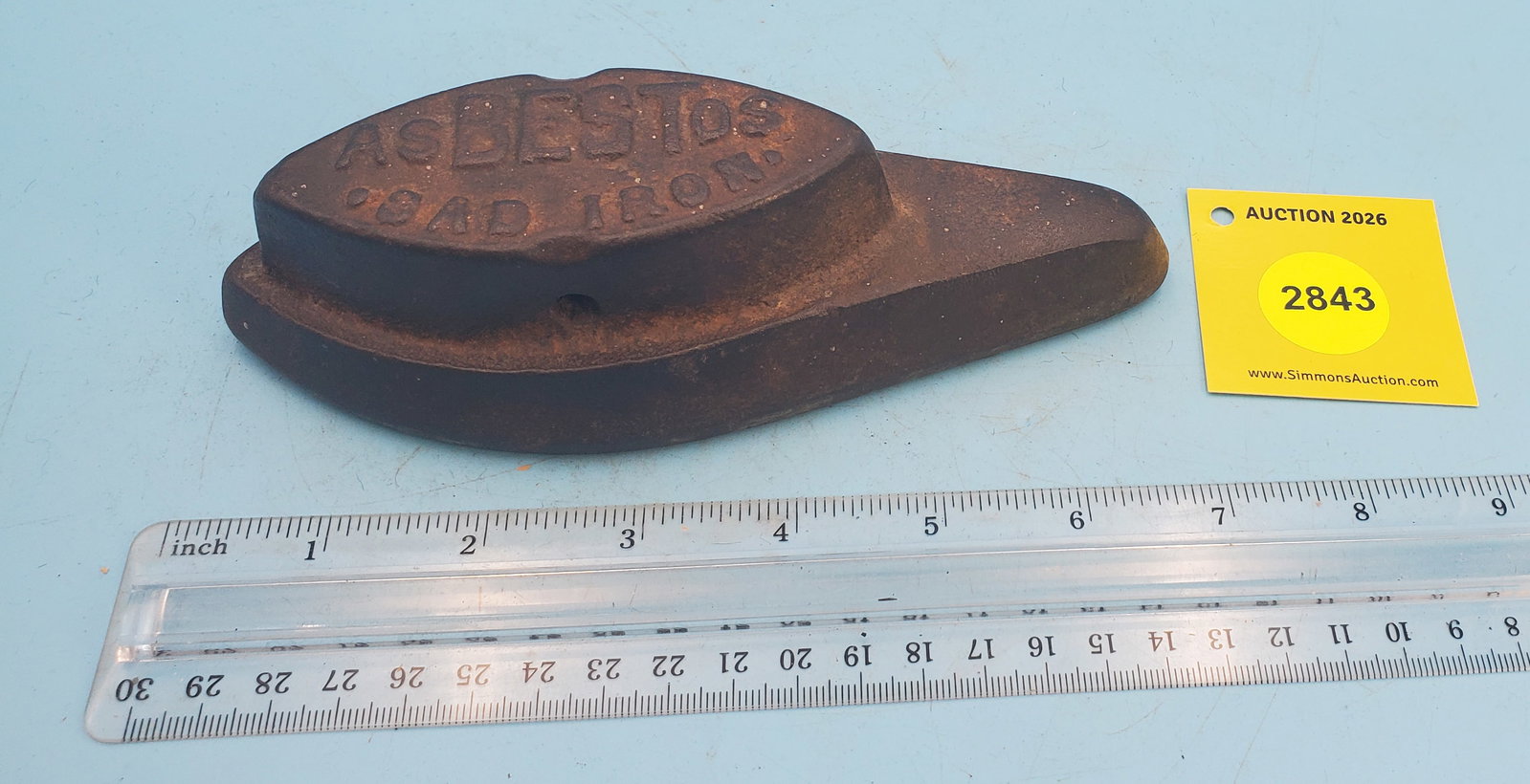Base only for Asbestos sleeve iron (1 of 1)