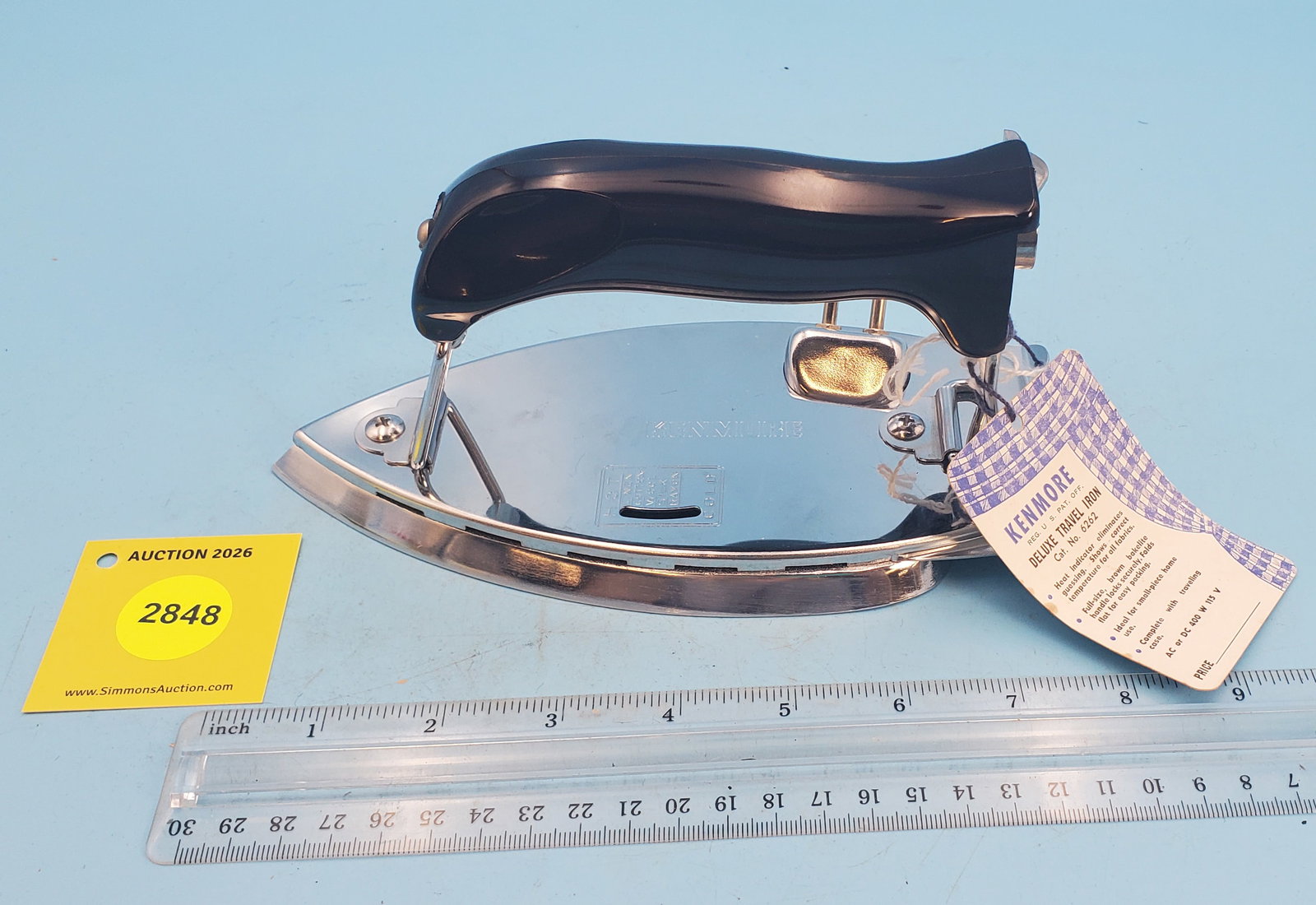 Kenmored Deluxe Travel Iron, Sears (1 of 4)