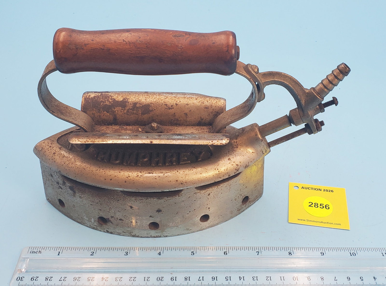 Humphery gas iron, General Speciality Co. New York - 2