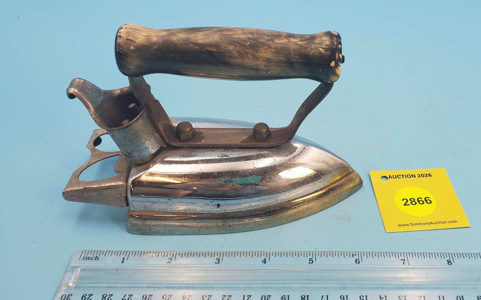 Electric Iron, inelligible markings: Electric Iron, inelligible markings