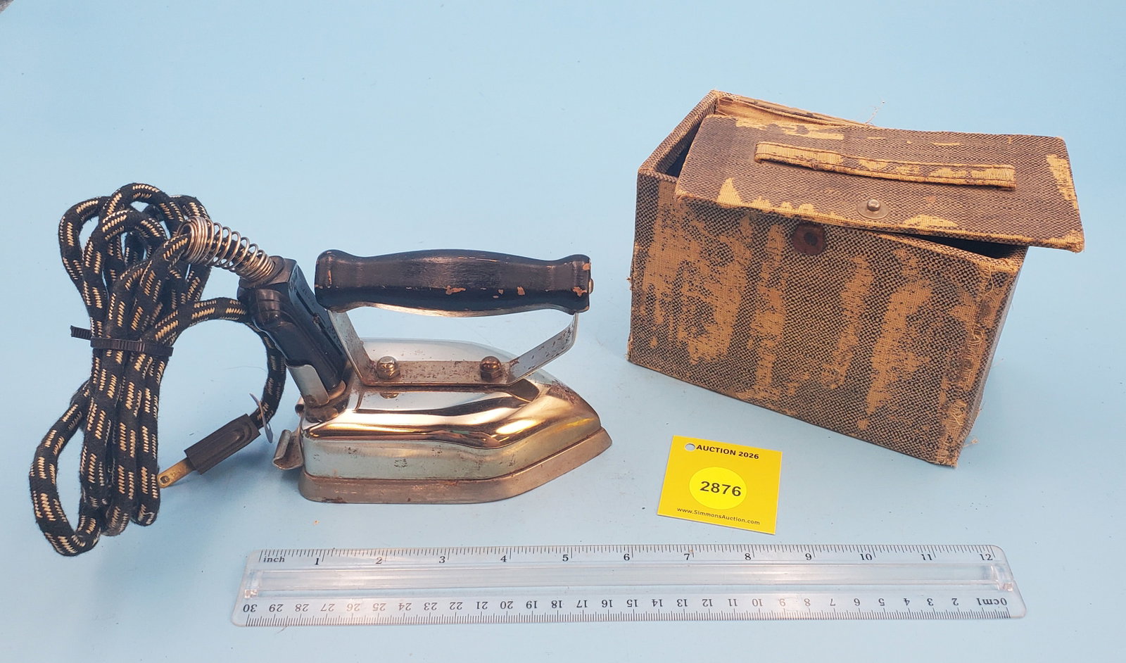 Kwik iron w/original box: Kwik iron w/original box