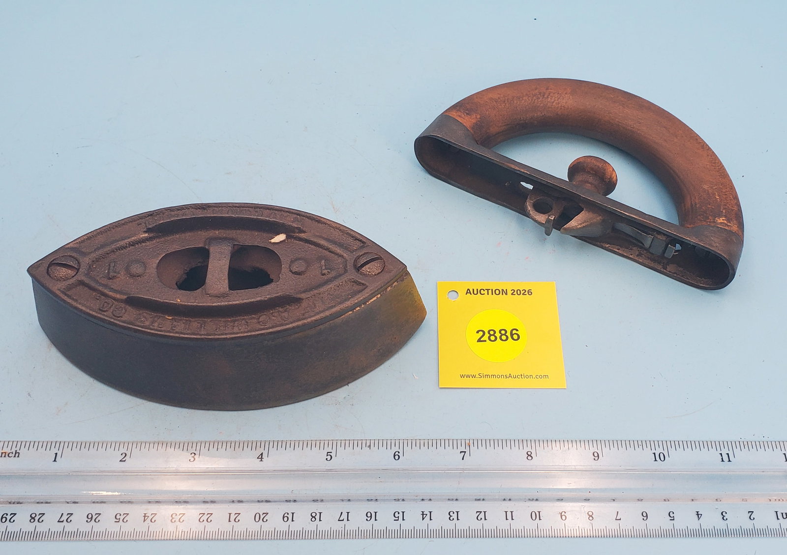 AC Williams detachable handle iron, Ravenna OH - 2