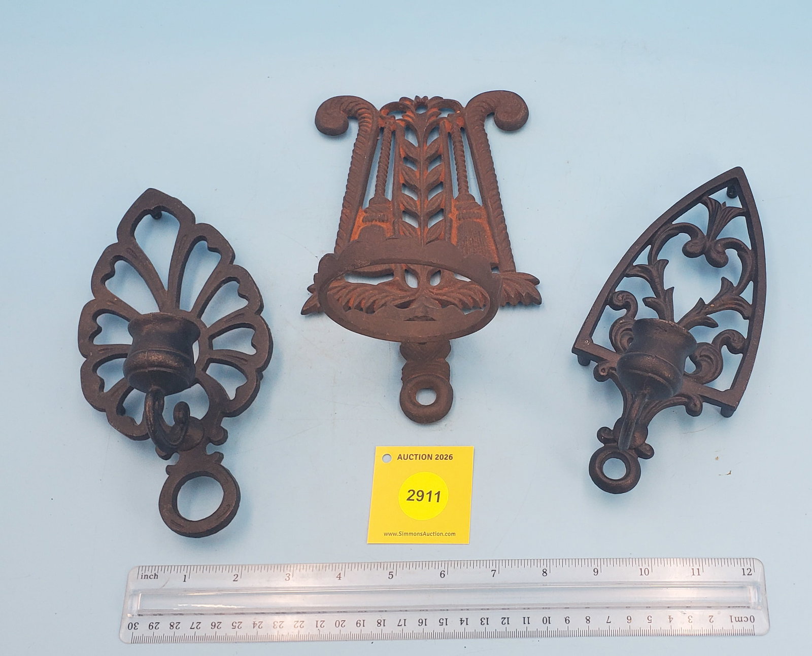 Lot of 3, Wilton trivets/candle holders - 2