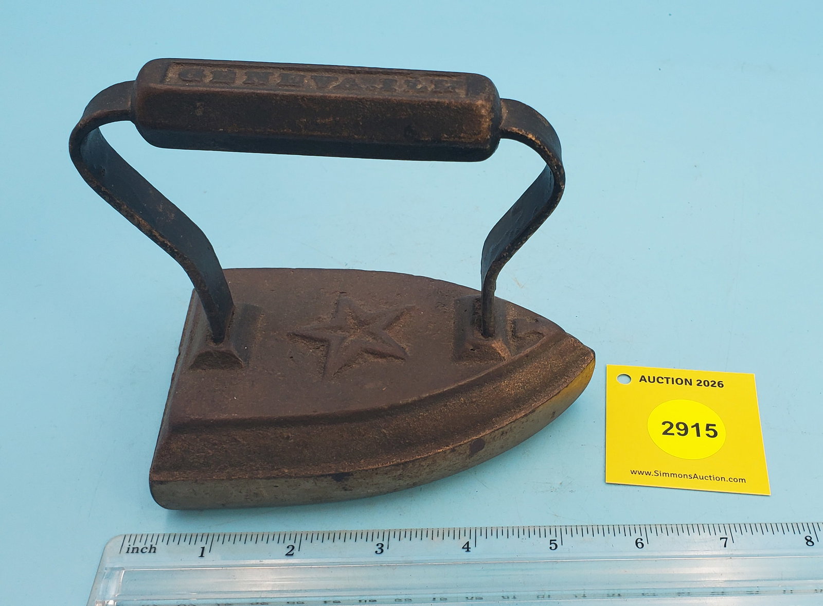 Geneva polisher, all edges rounded, 5 point star, W.H Howell Co: Geneva polisher, all edges rounded, 5 point star, W.H Howell Co