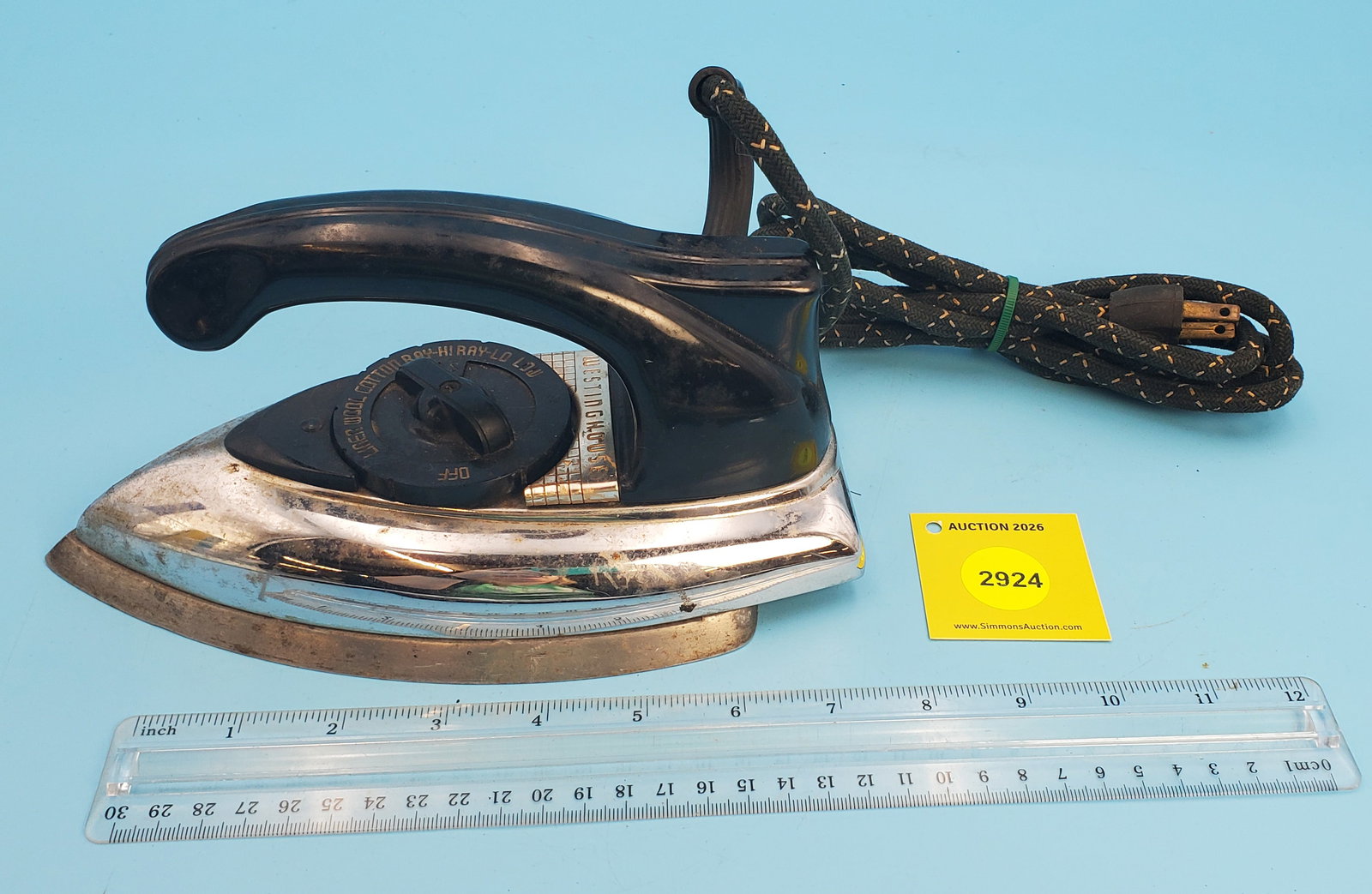 Westinghouse iron w/temp control, Canadian Westinghouse Co. LTD (1 of 2)