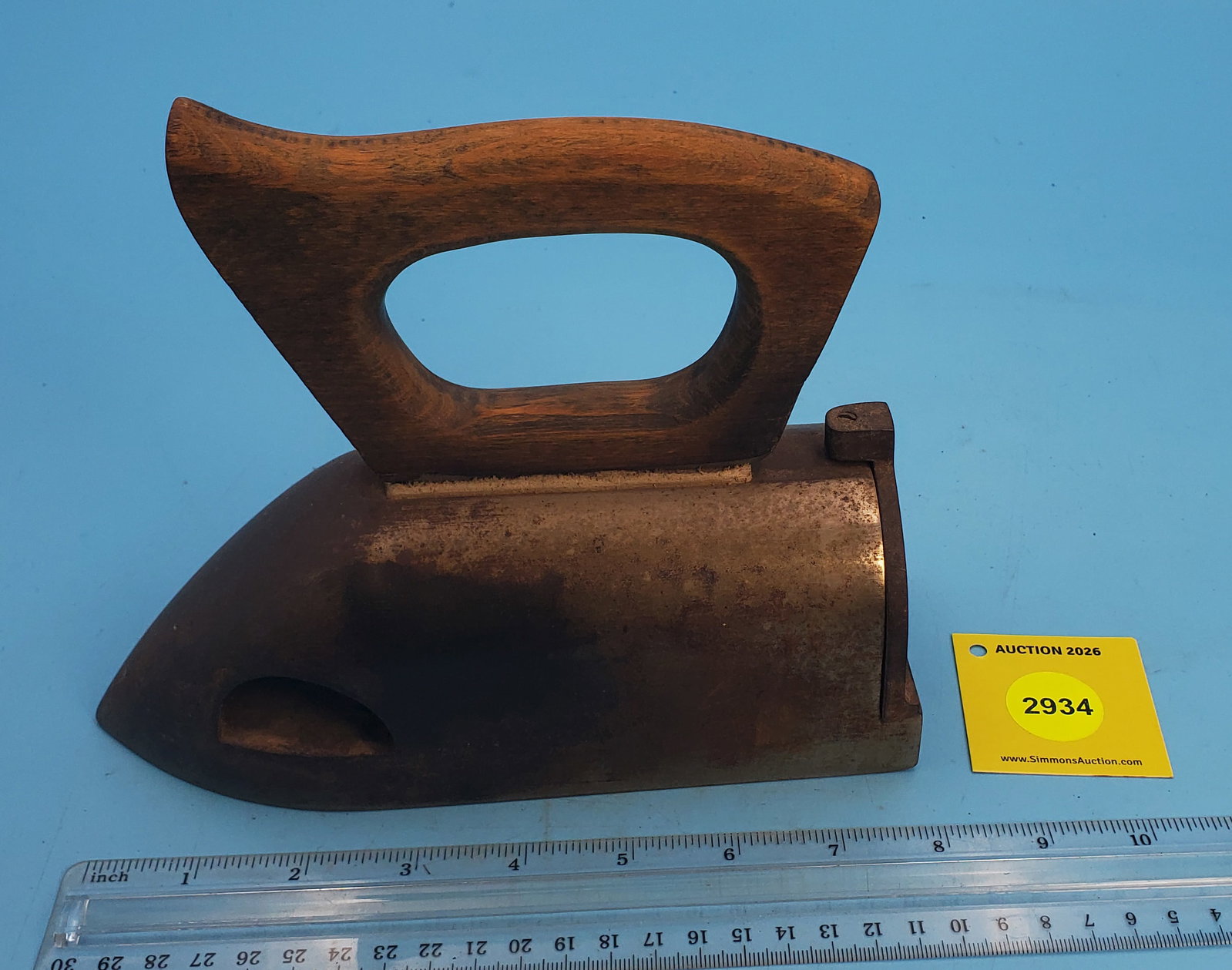 Box iron w/lift gate, no slug - 3