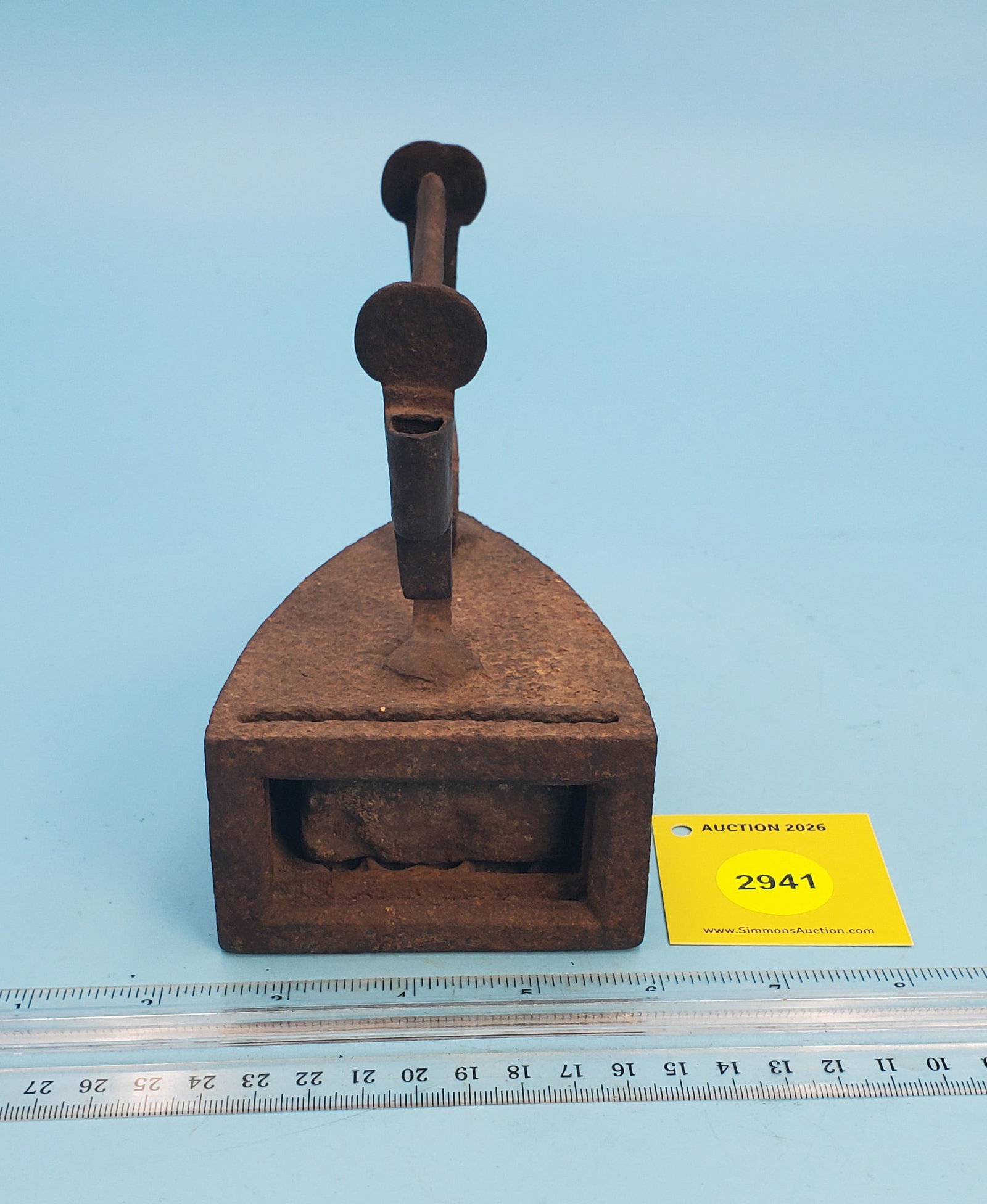 Box iron and slug, gate and hand grip are missing - 2