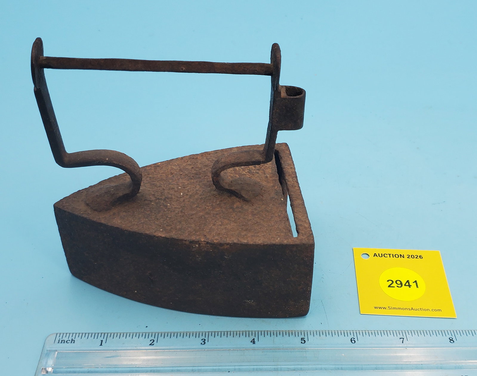 Box iron and slug, gate and hand grip are missing - 3