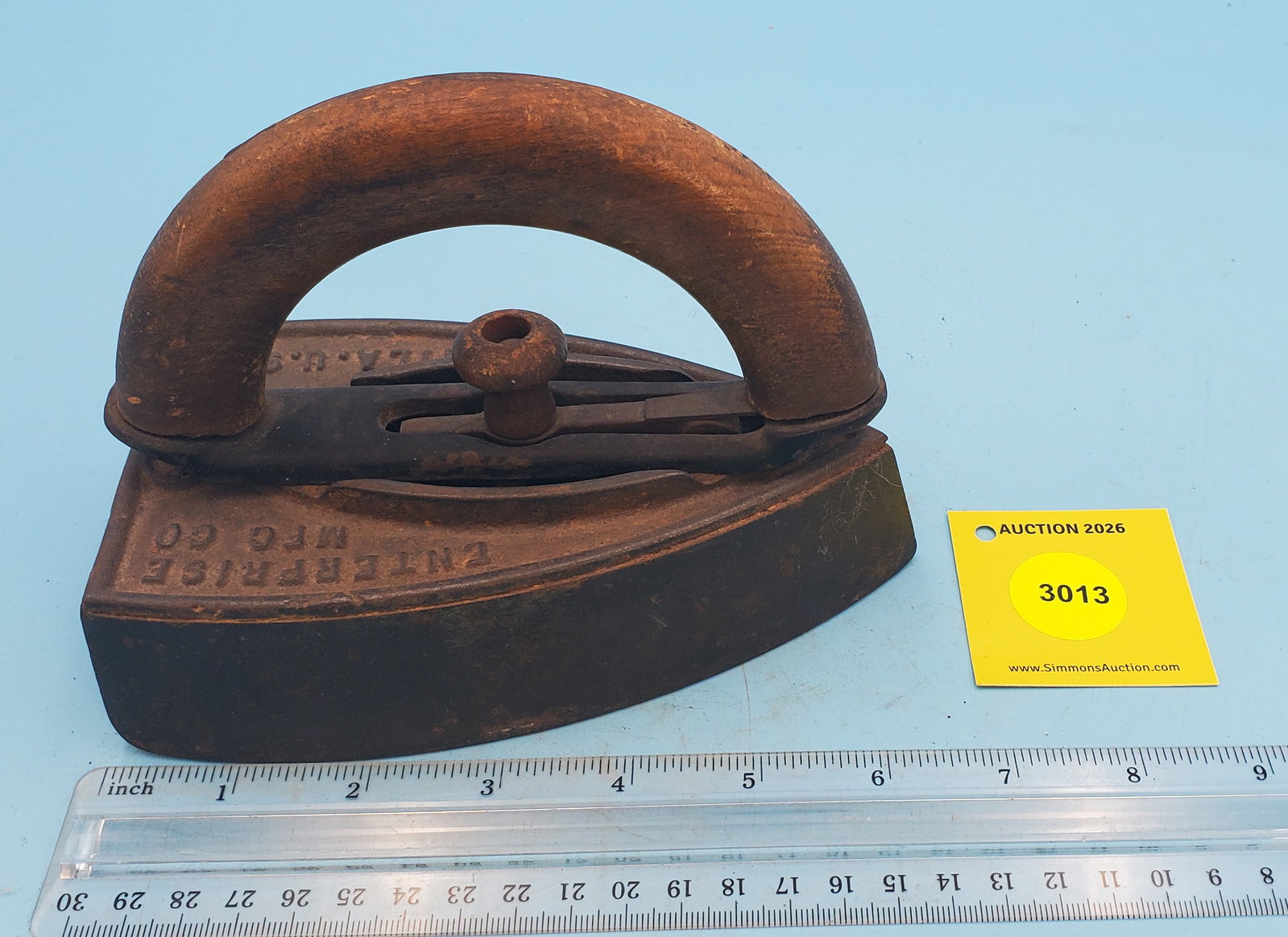 Flat back polisher, Enterprise Mfg Co. Philadelphia PA (1 of 3)