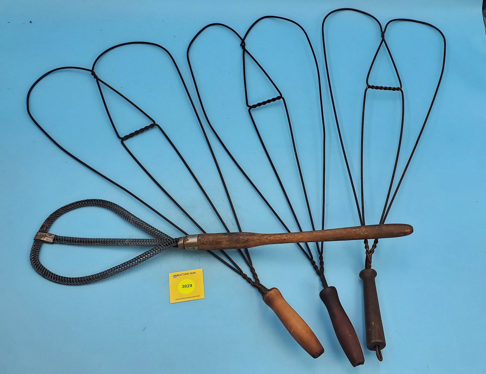 Lot of 4 wire rug beaters (1 of 1)