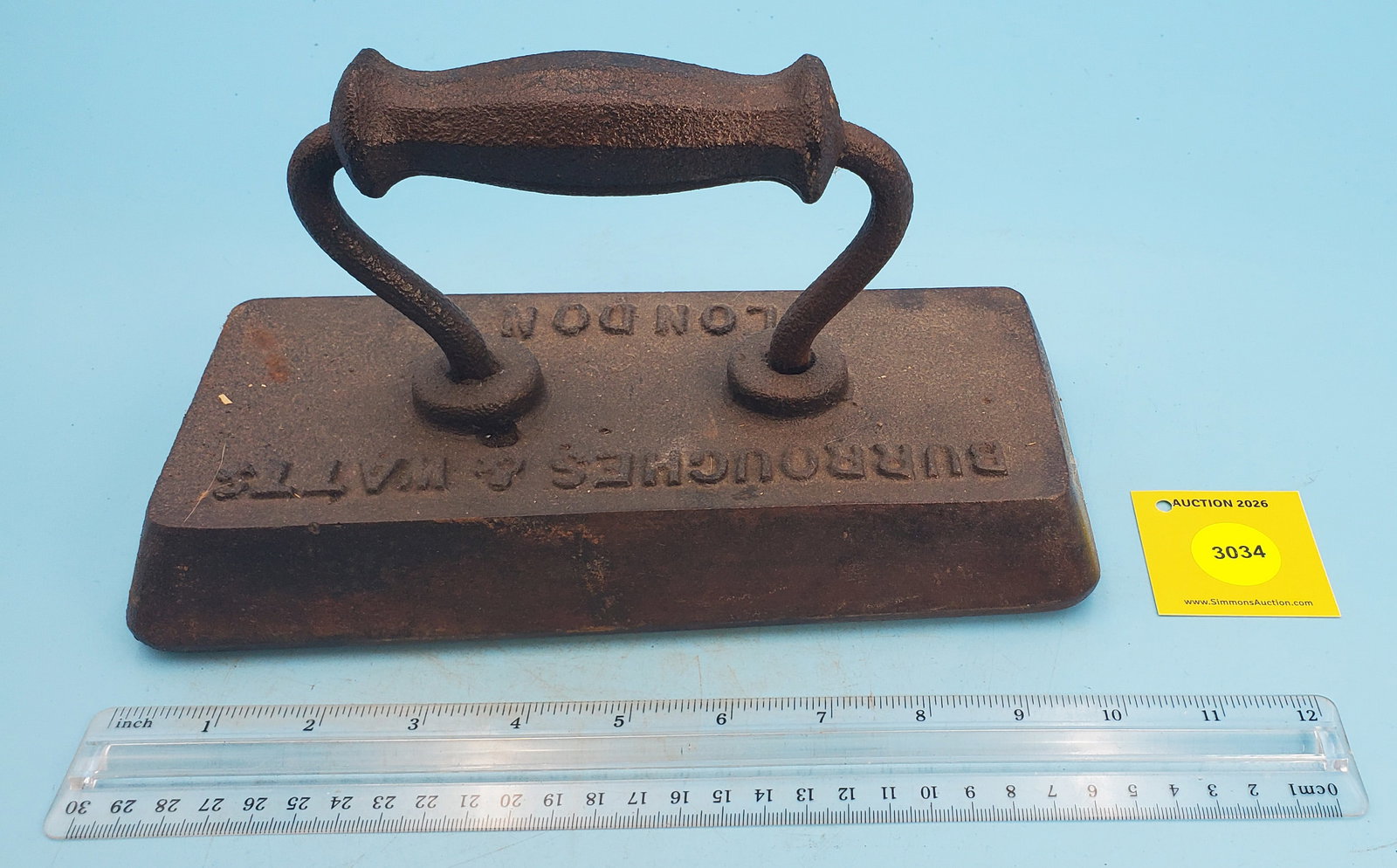 Billard Iron, Burroughs and Watt's London: Billard Iron, Burroughs and Watt's London