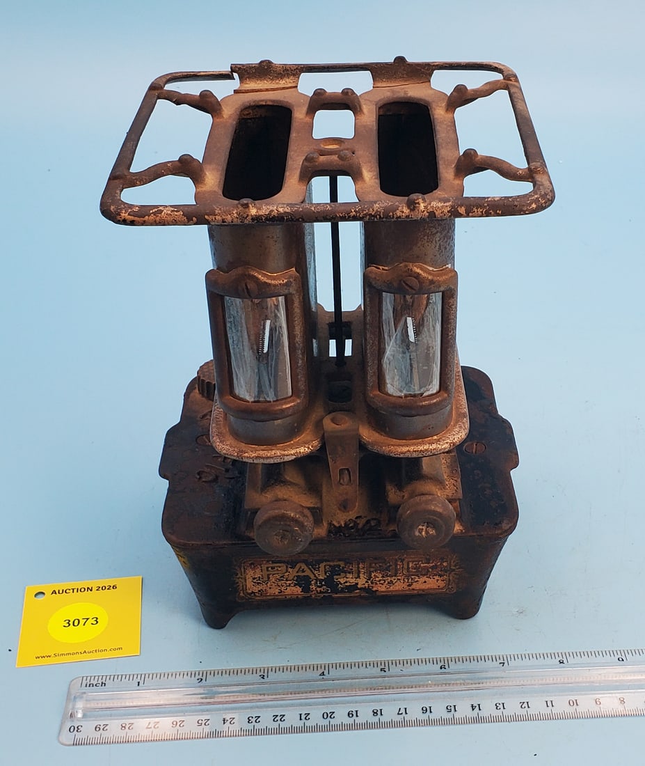 Pacific No 2, double burner heater: Pacific No 2, double burner heater