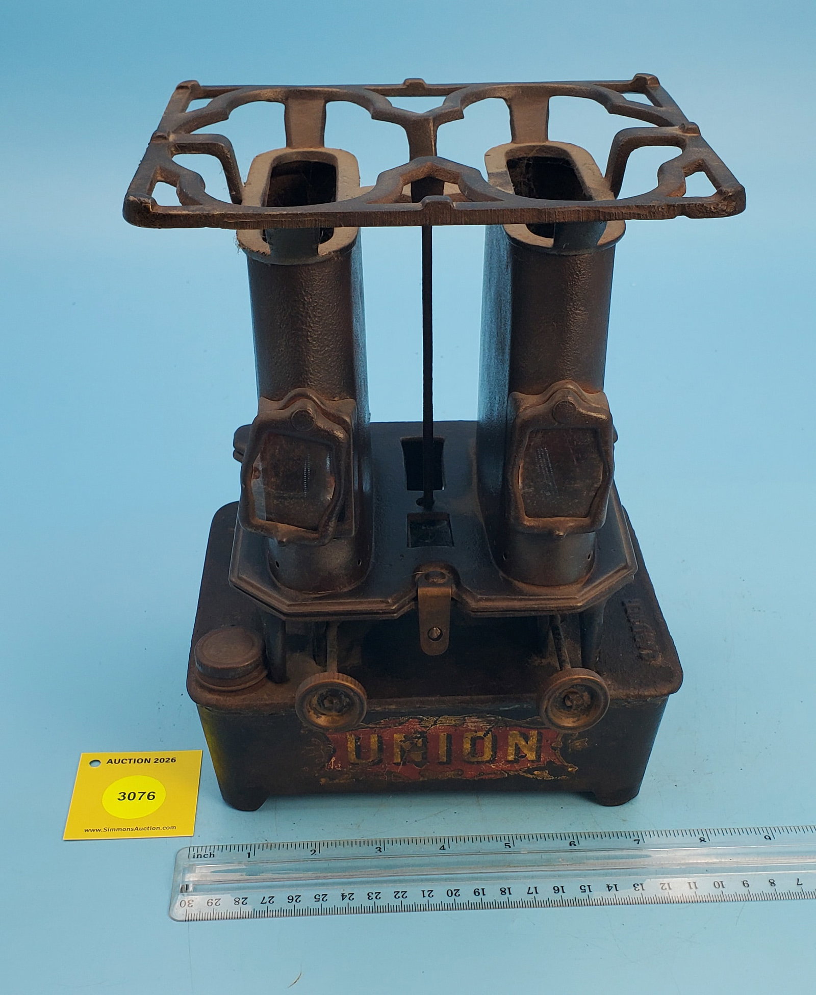 Union heater, double heater, Gardner Mass. USA (1 of 3)