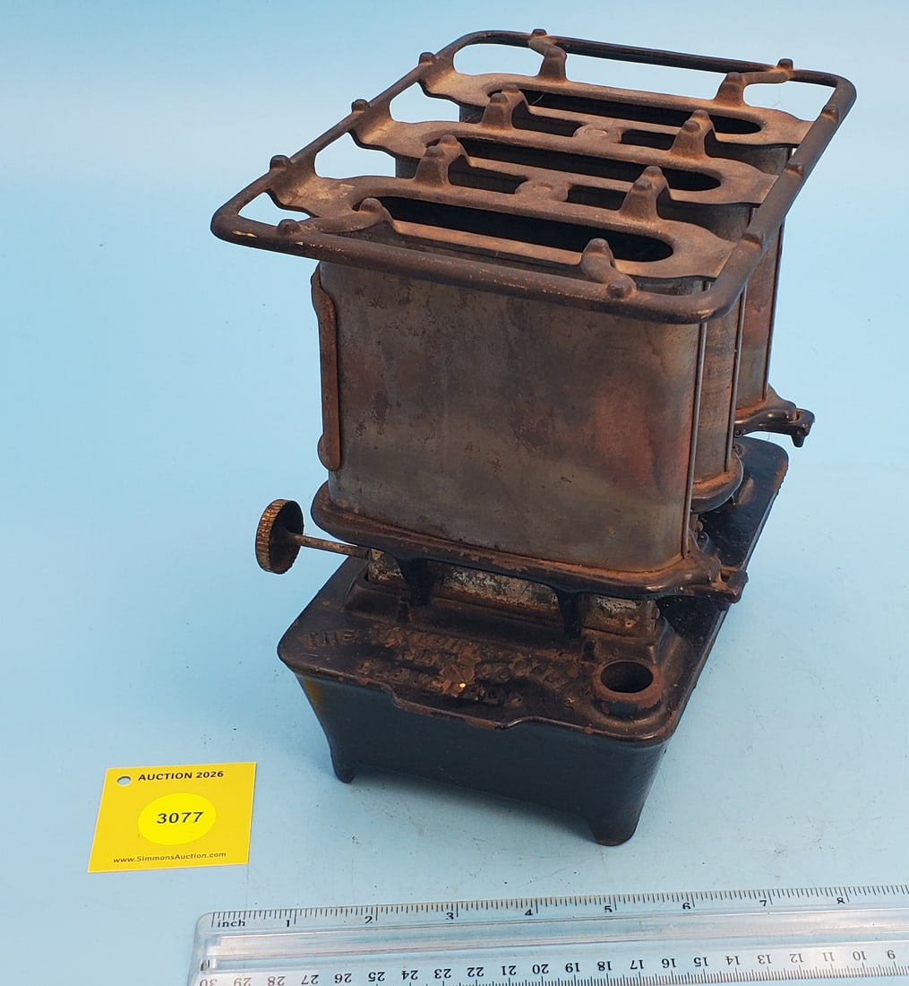 Game Junior heater No 3, The Taylor & Boggis Fdy Co, Cleveland - 2