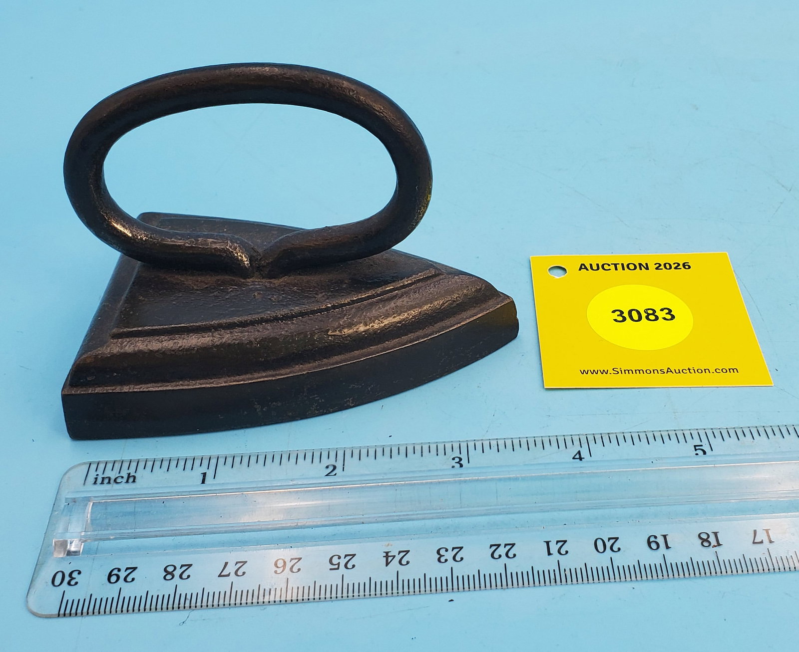 Flat iron, no markings, L 3 3/4" - 2