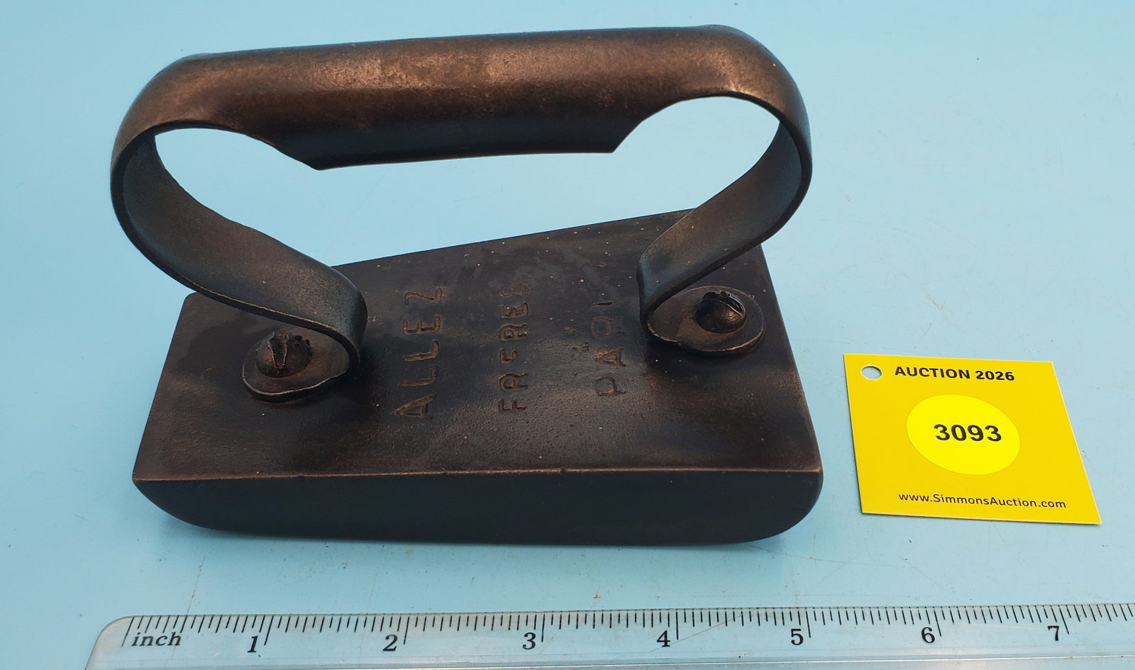 Polisher, curved bottom, Allez Freres Paris (1 of 3)