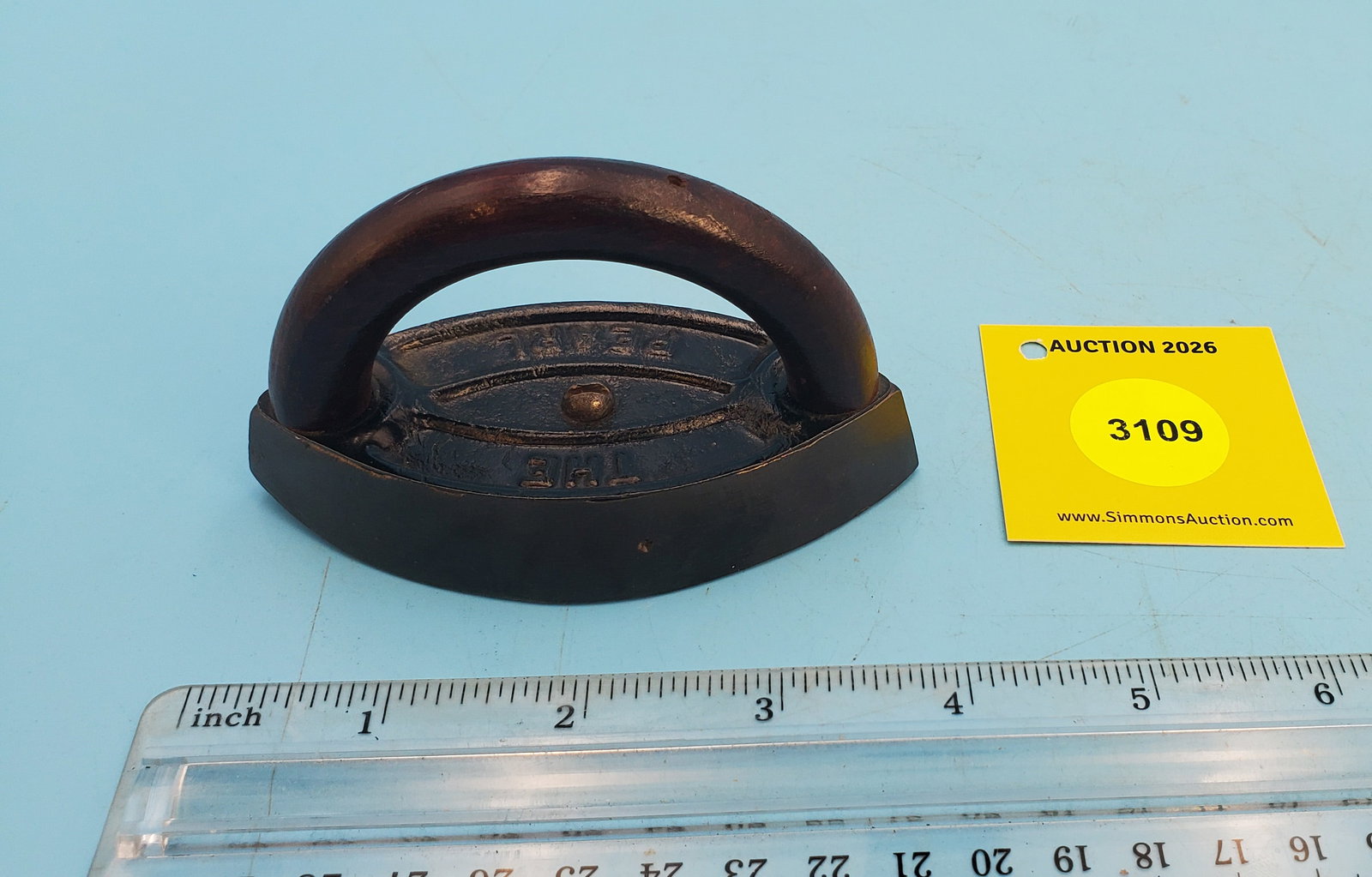 Wood grip, The Pearl, late 1800, L 3 3/4" (1 of 2)