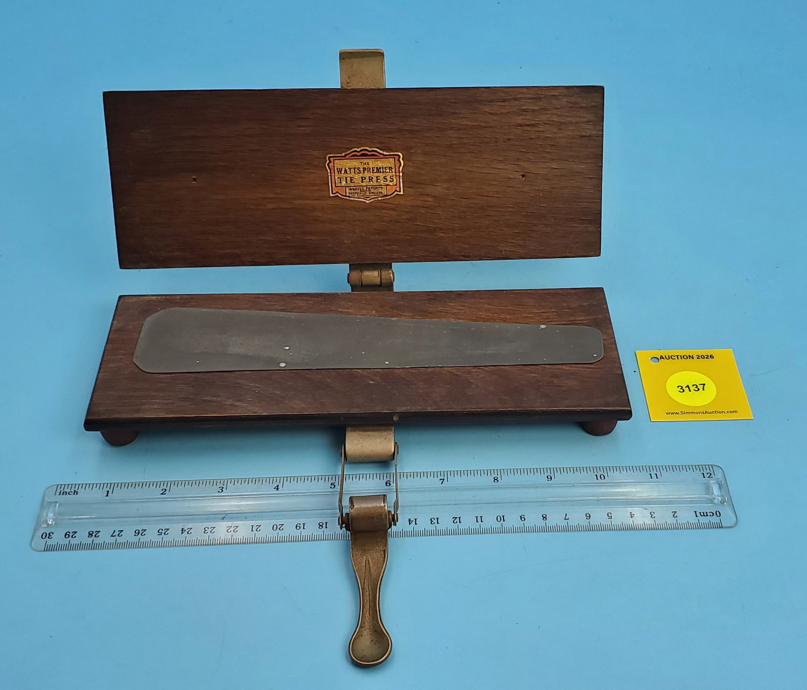 Watts Premier tie press - 2