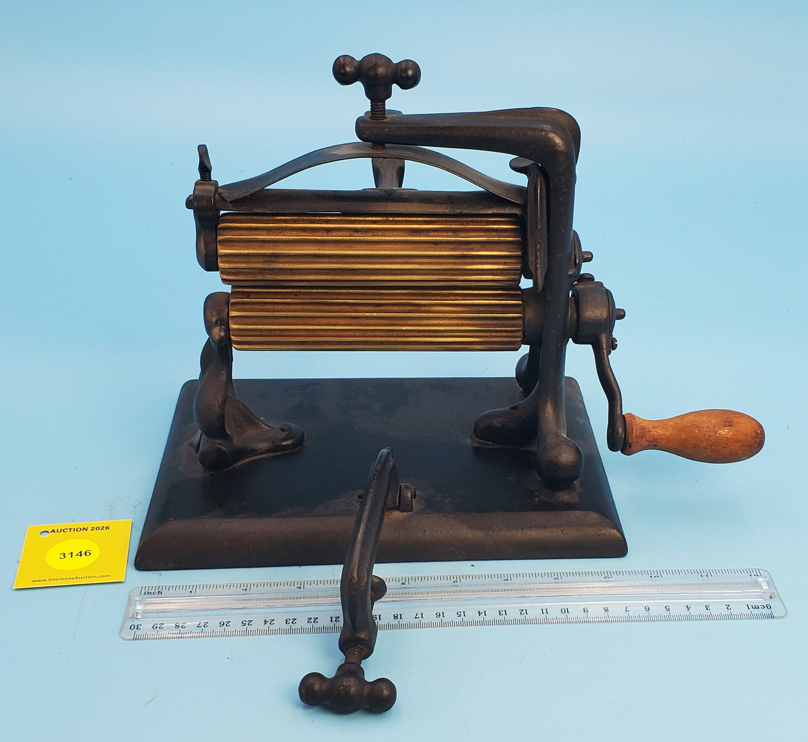 Machine, Mfg by M. Greenwood & Co, Cin O, Universal #2, Pat July 17 66', Nov 10 68', Mar 1 70', R... - 2