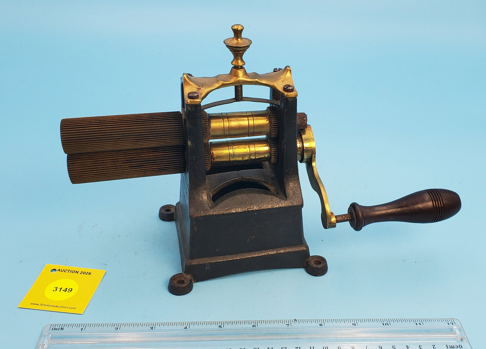 English fluter, Roll 3", with slugs (1 of 3)