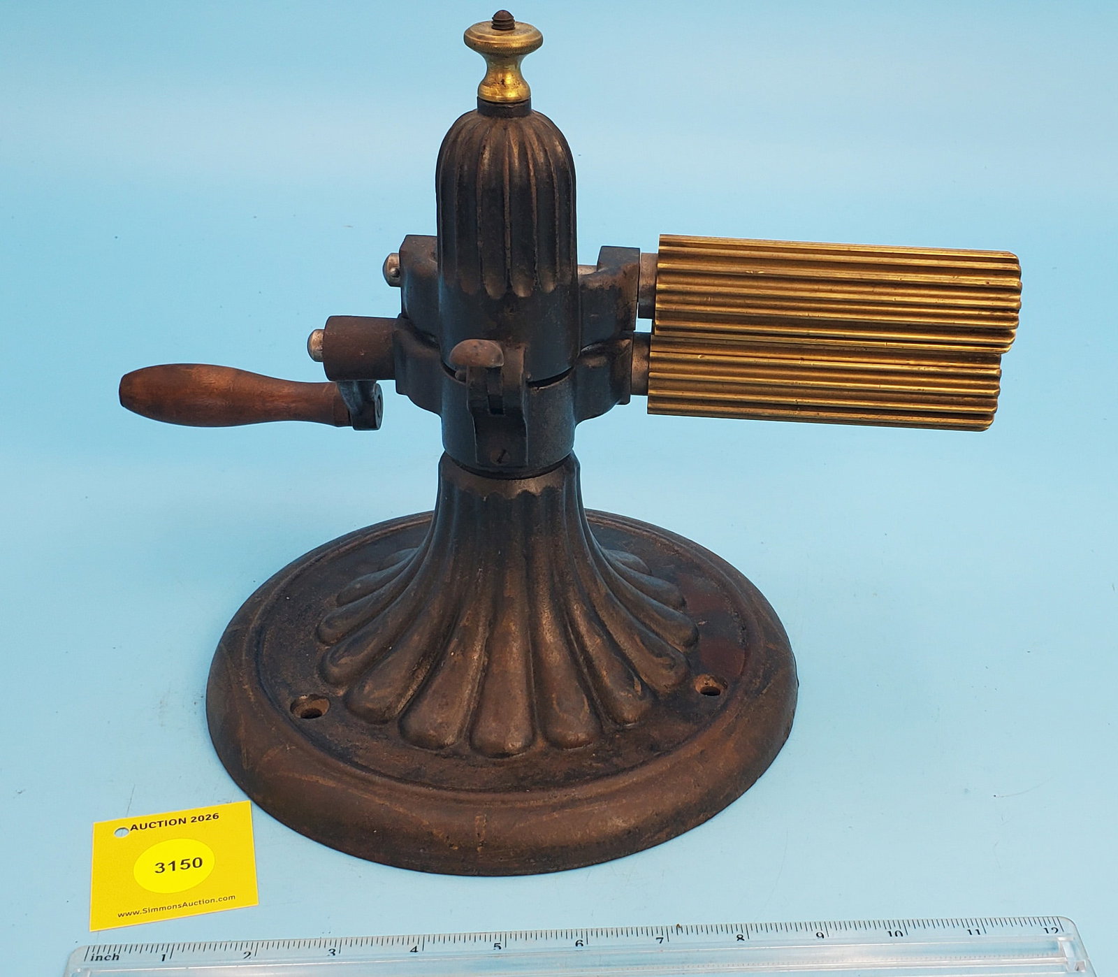 Machine, Manville, Patent Feb 23, 1869, Roll 5", no slugs: Machine, Manville, Patent Feb 23, 1869, Roll 5", no slugs