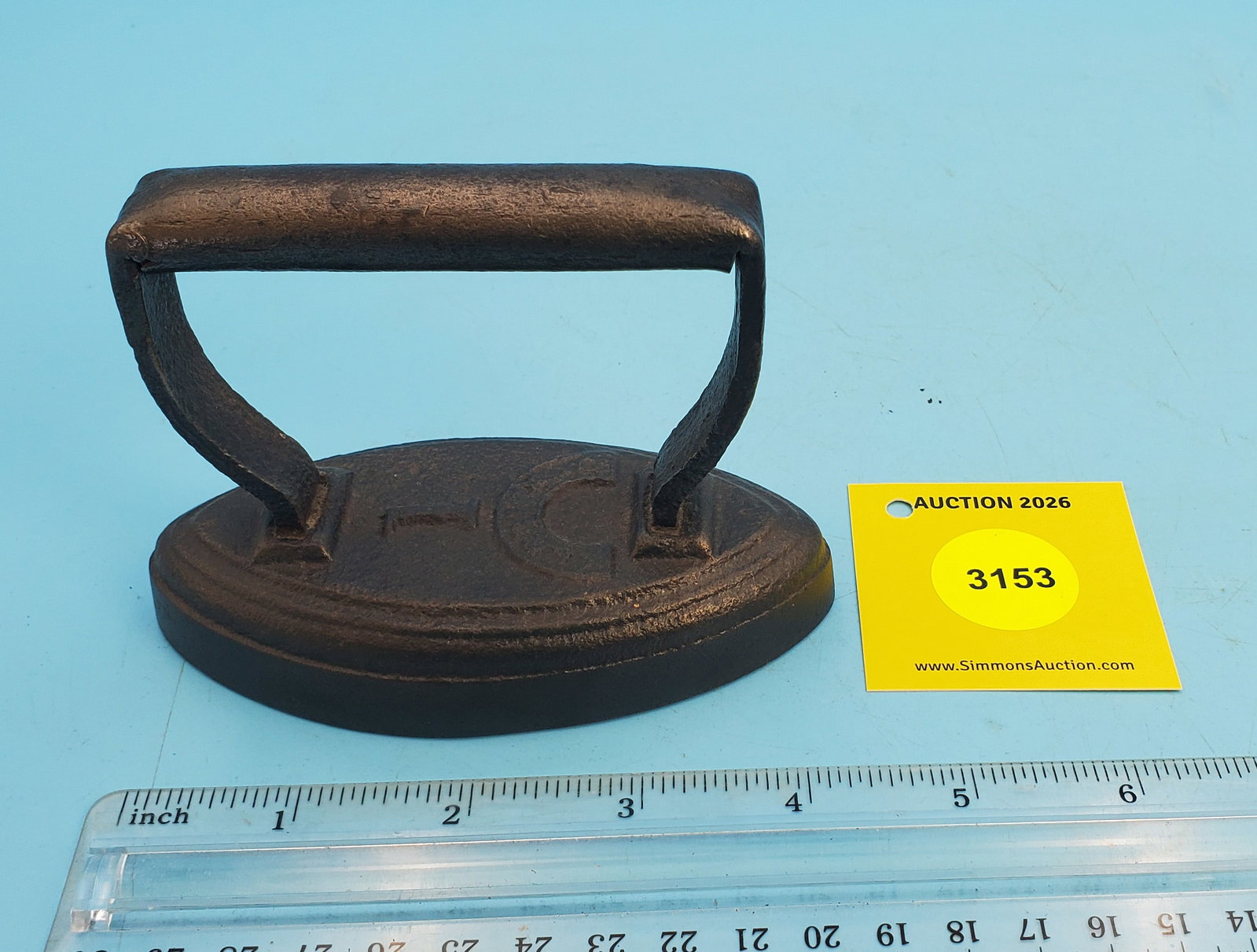 Double point "1" illegible markings, L 4 1/2": Double point "1" illegible markings, L 4 1/2"