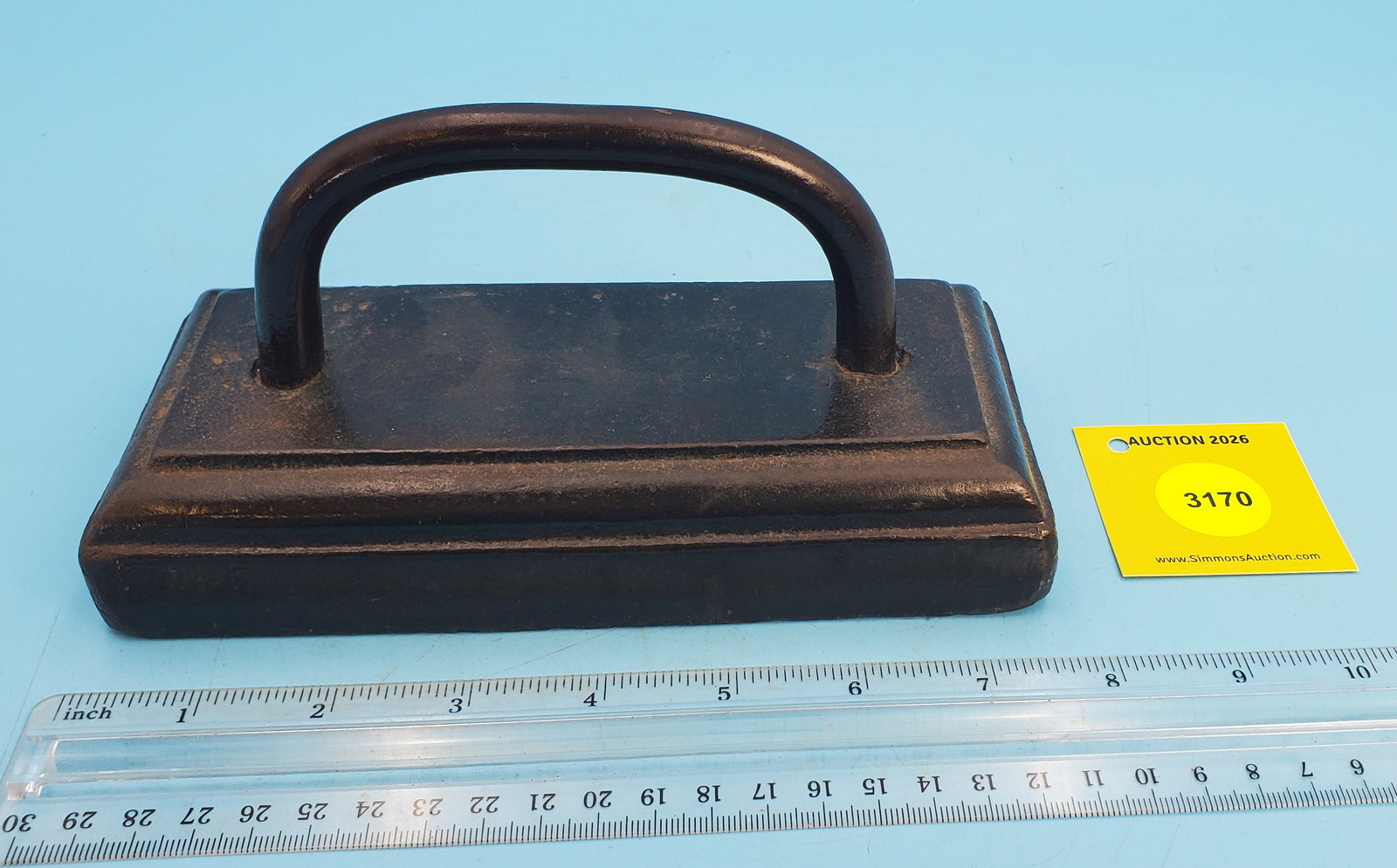 Billard iron, L 7 1/2": Billard iron, L 7 1/2"